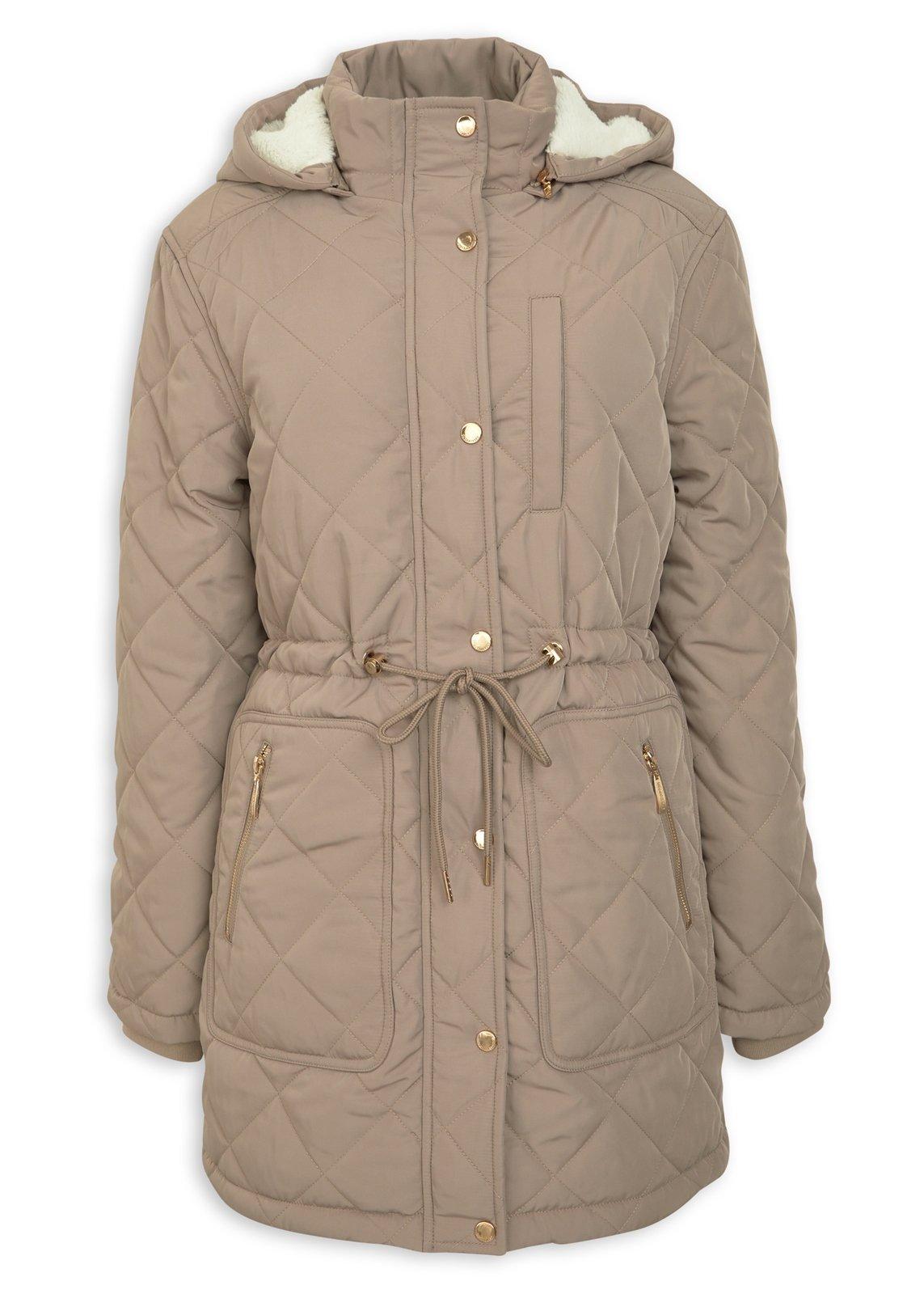 TODAYFUL  Bascket Knit Parka Quilt Puffer Jacket Natural | Coats & Jackets | Ackermans