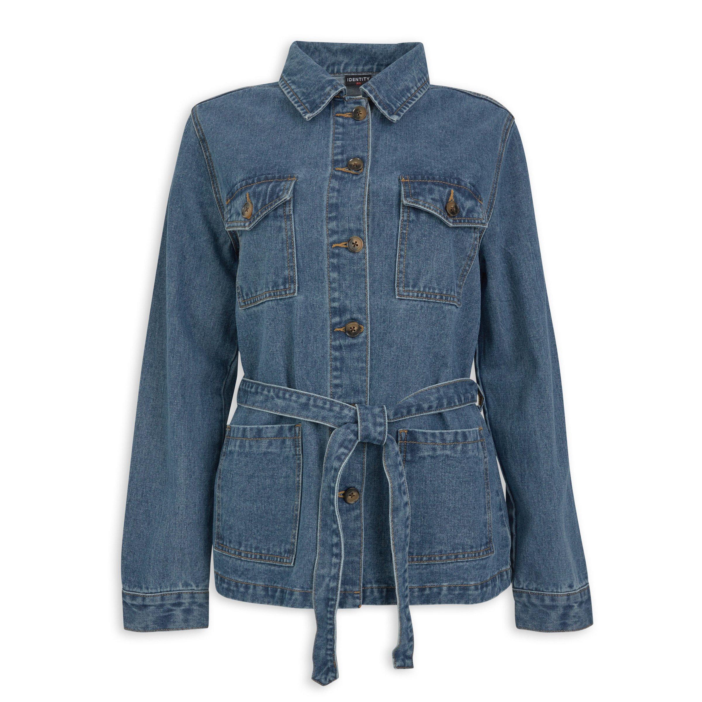 【新品】deres 17th Colette passport jacket Belted Denim Jacket (3239631) | Identity