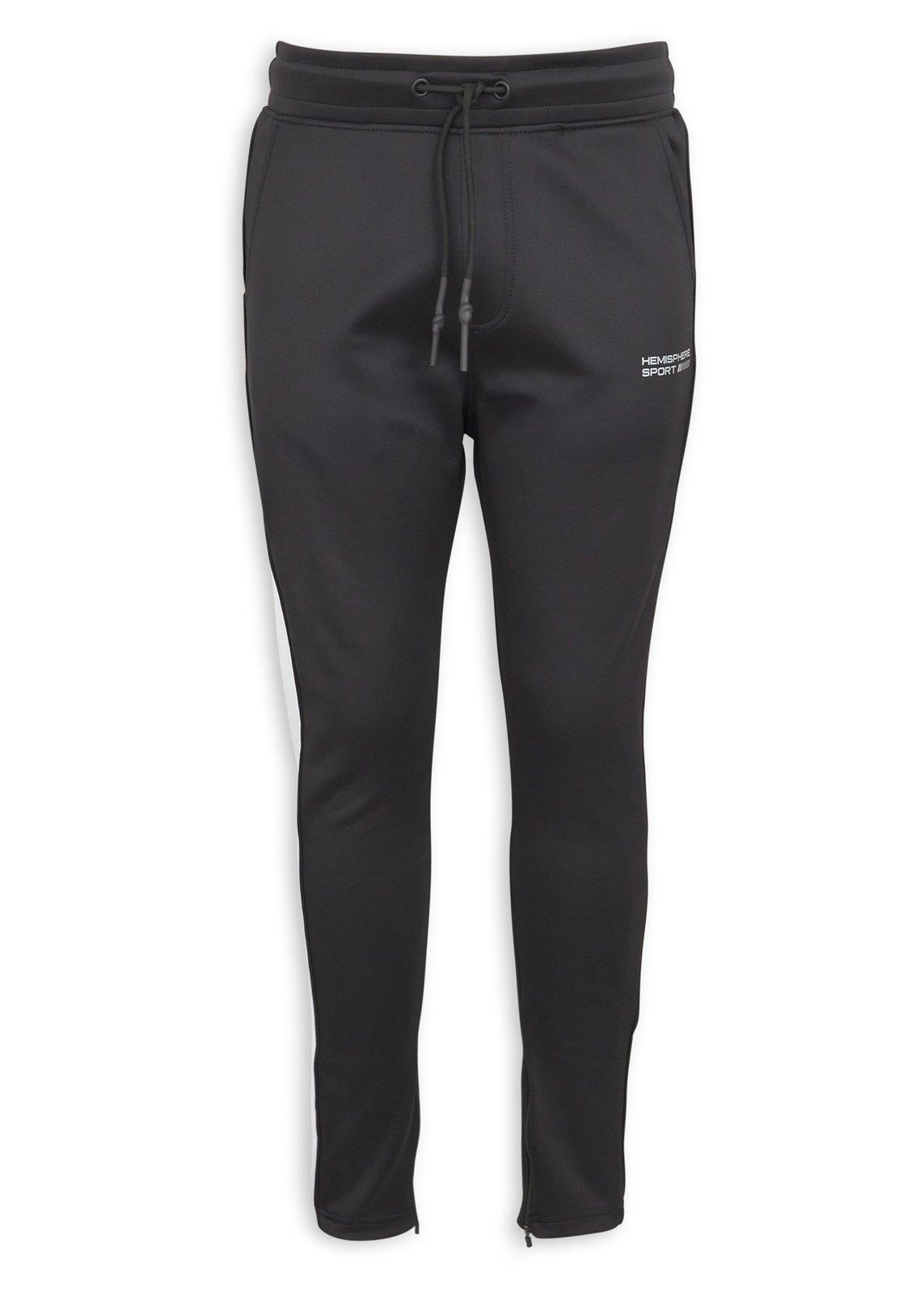 Black Slim Fit Track Pants (3239681) | Hemisphere Sport