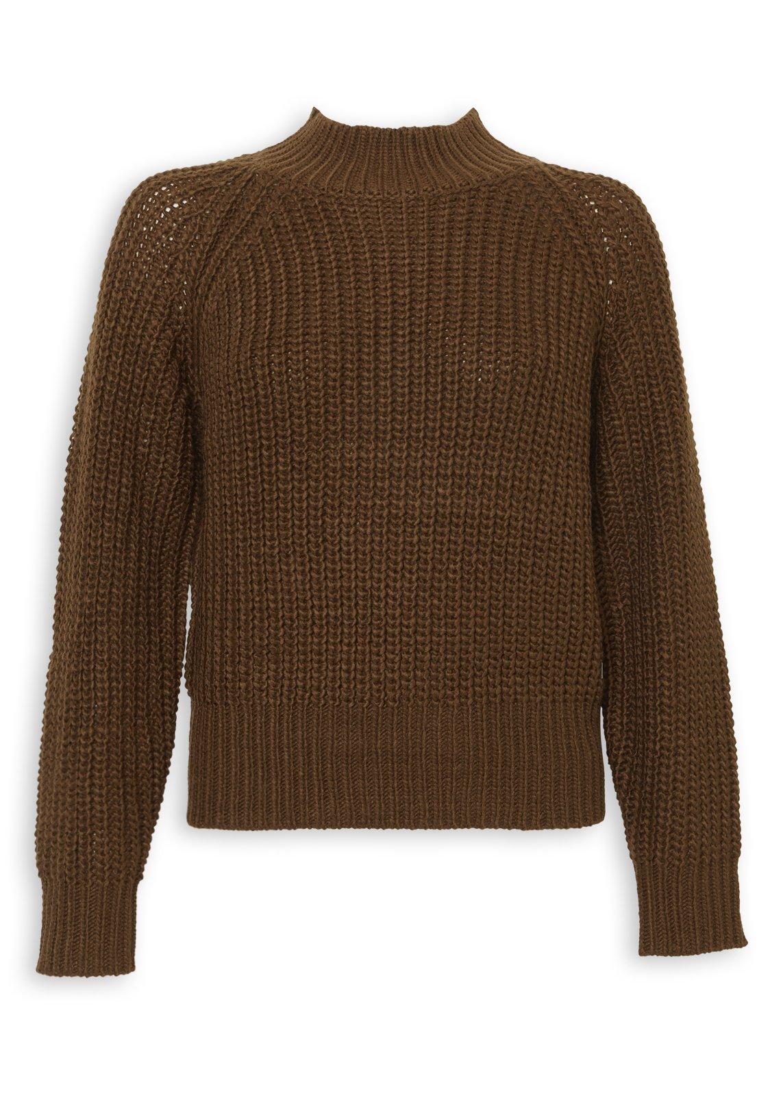 Chocolate Chunky Funnel Jumper (3239813) | OUTBACK RED