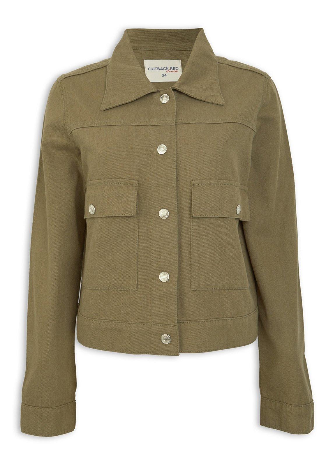 Fatigue Green Utility Jacket (3240387) | OUTBACK RED