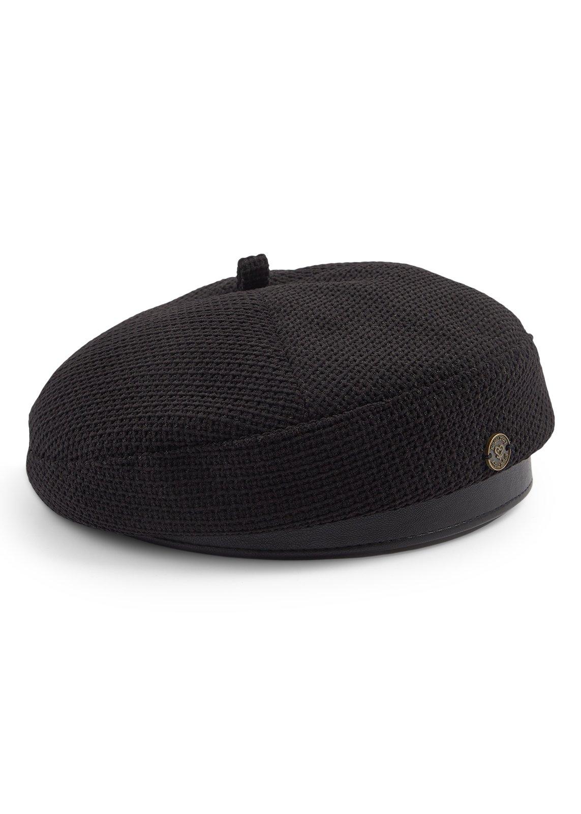 Black Woven Beret (3240399) | Ginger Mary