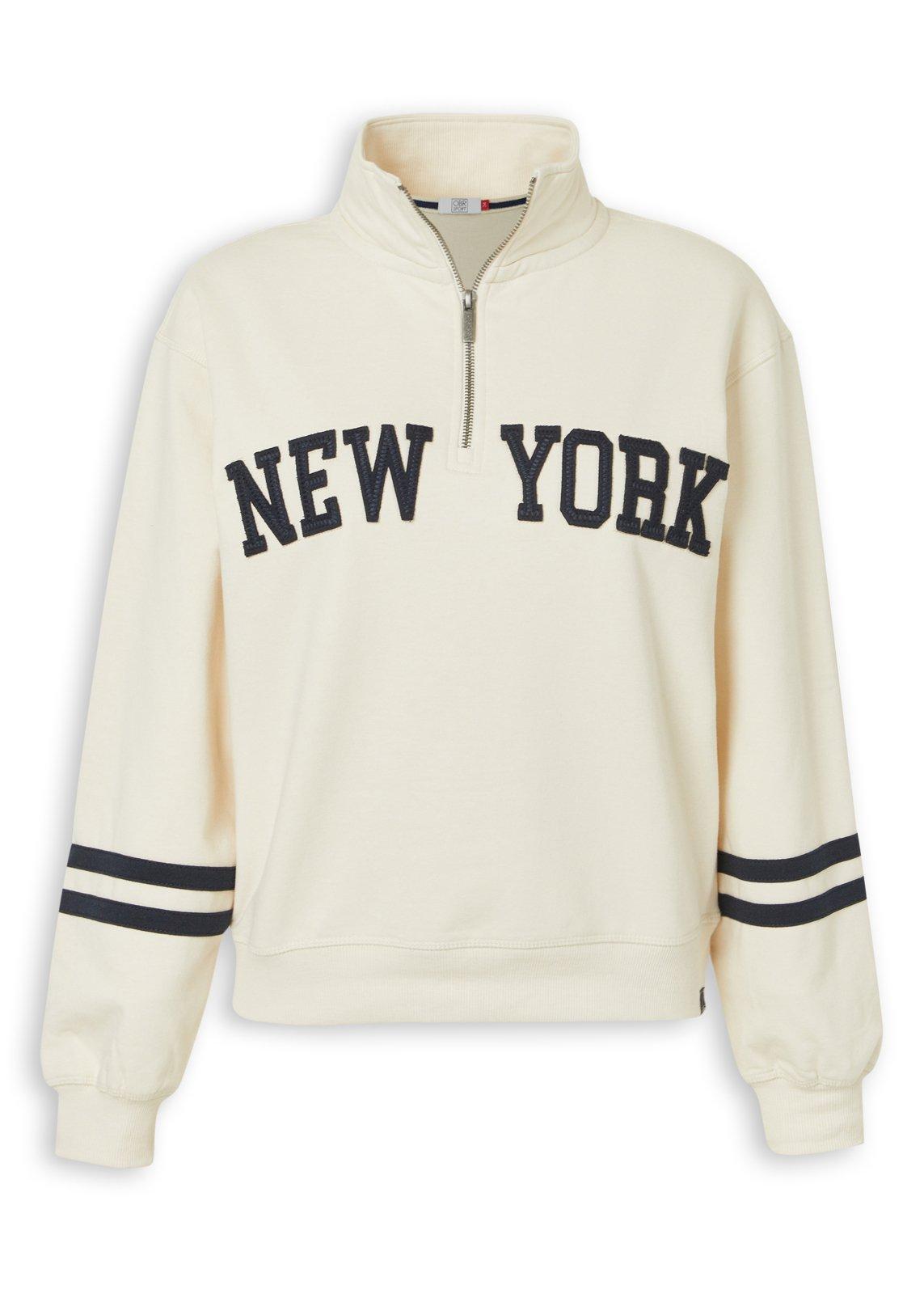 Ivory Fleece Quarter Zip Sweat Top (3240480) | OUTBACK RED
