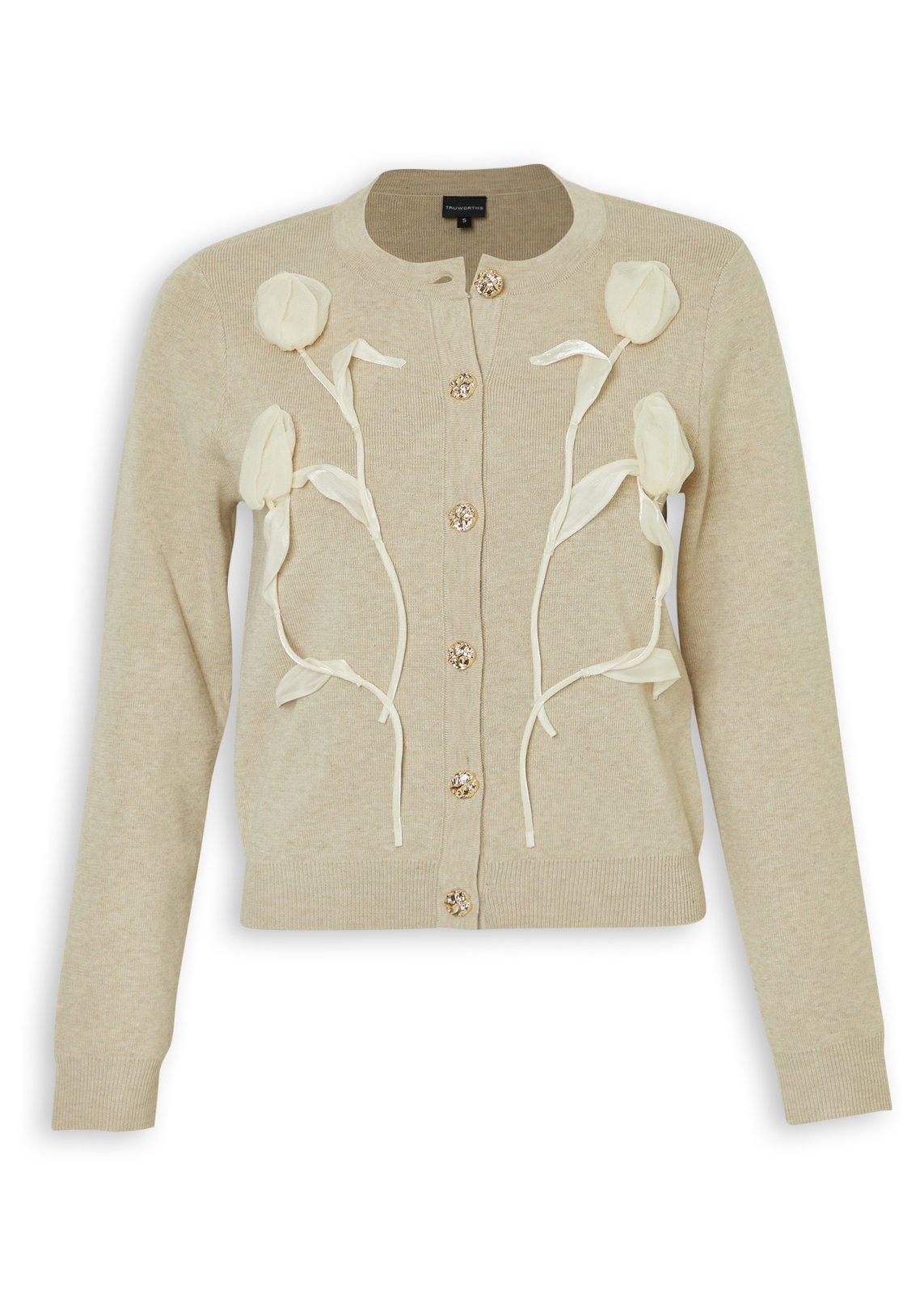 Beige Embellished Cardigan (3241120) | Truworths