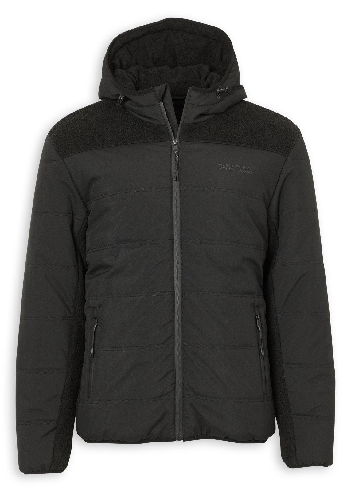 Black Combo Jacket Sweatshirt (3241325) | Hemisphere