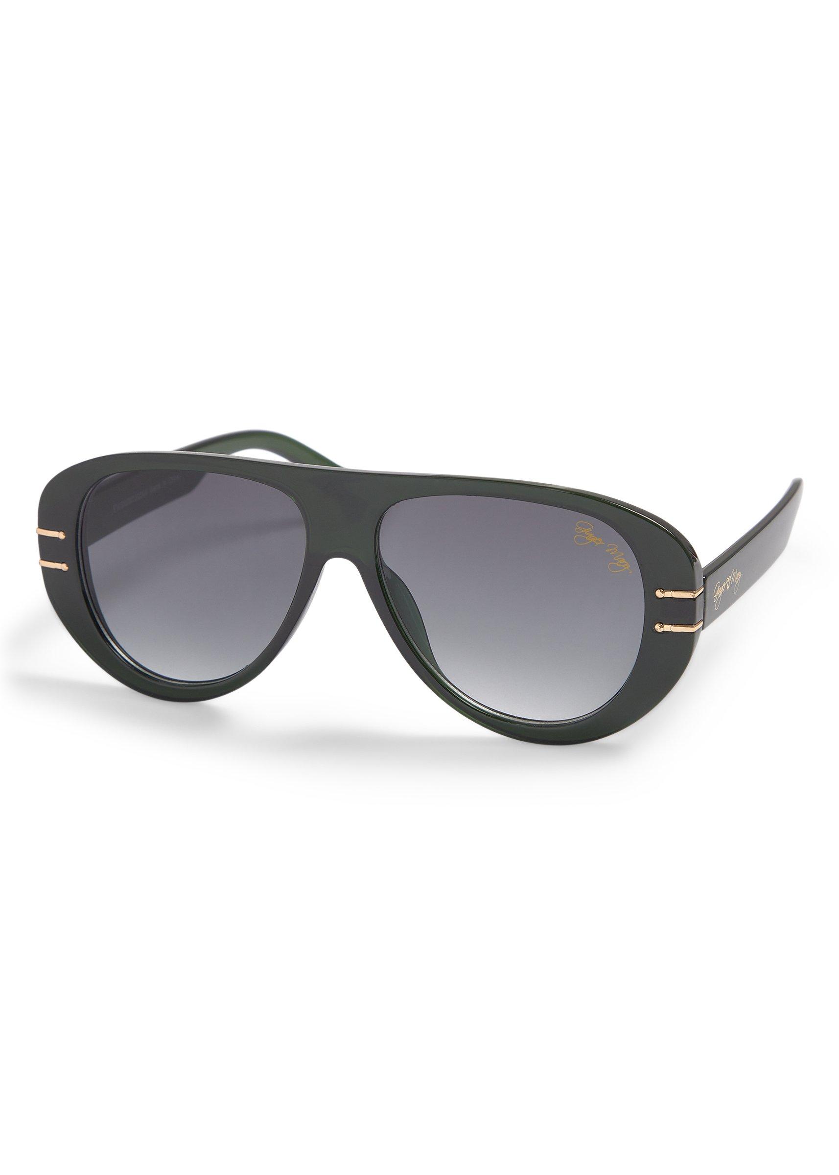 Emerald Green Aviator Sunglasses (3241386) | Ginger Mary