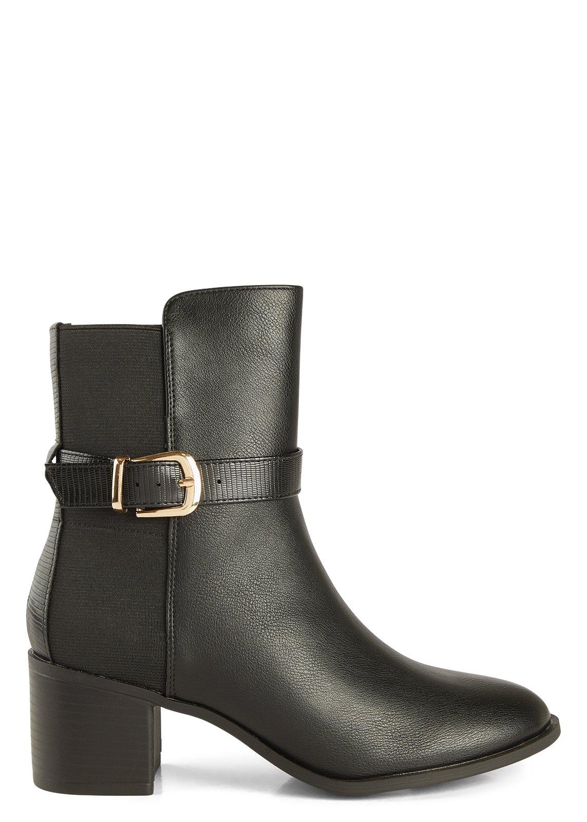 Black Chelsea Boot with Buckle (3241792) | Truworths