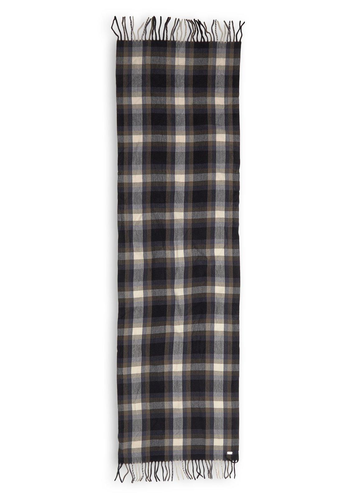 Navy Check Scarf (3242008) | Daniel Hechter