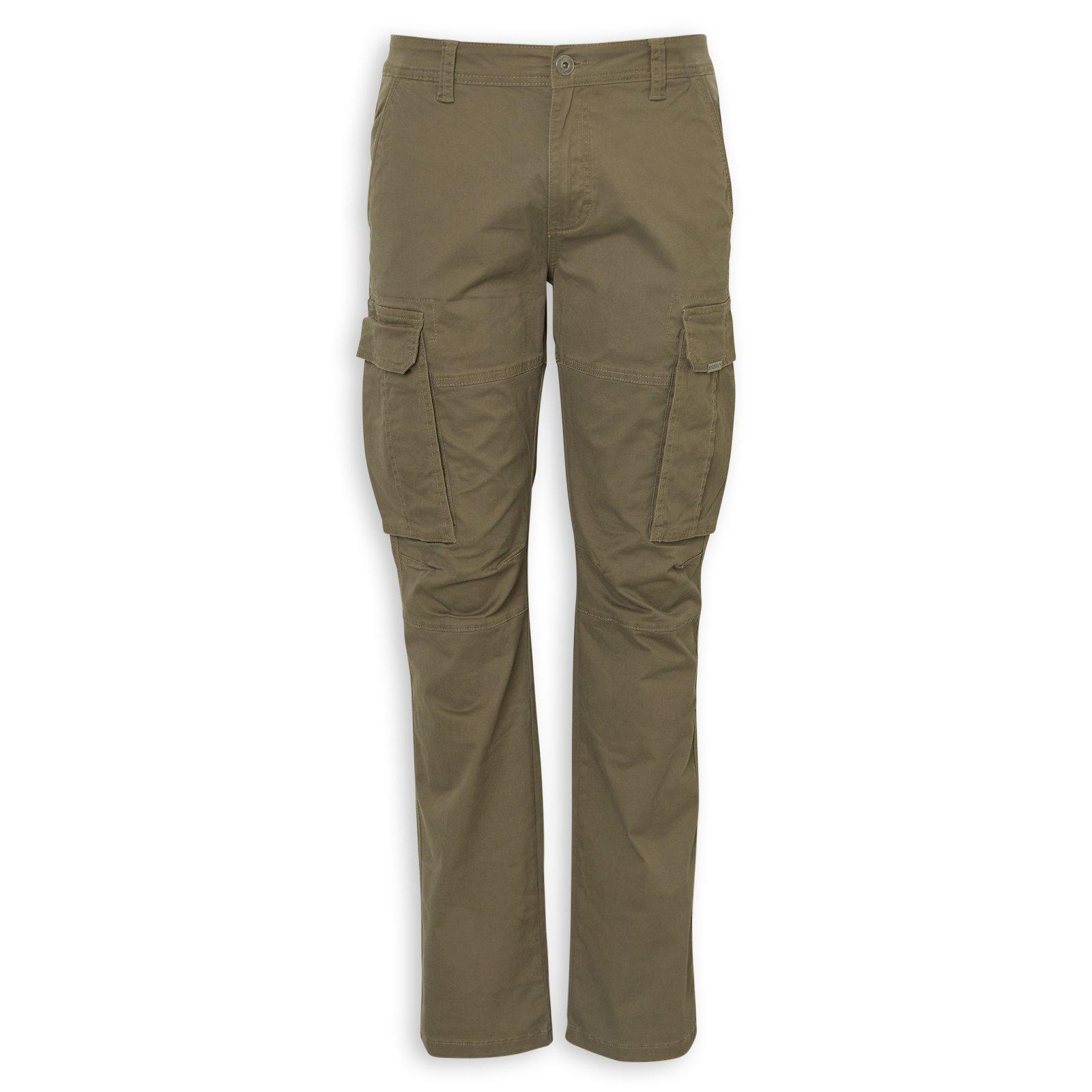 Brown Utility Pants (3242067) | Identity