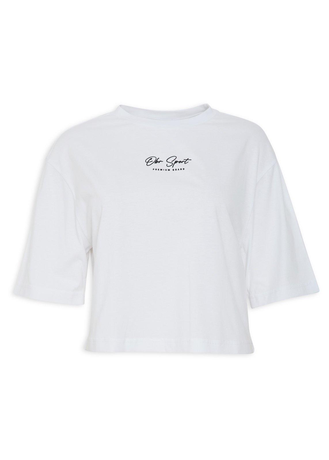 White Cropped T-Shirt (3242502) | OUTBACK RED Sport