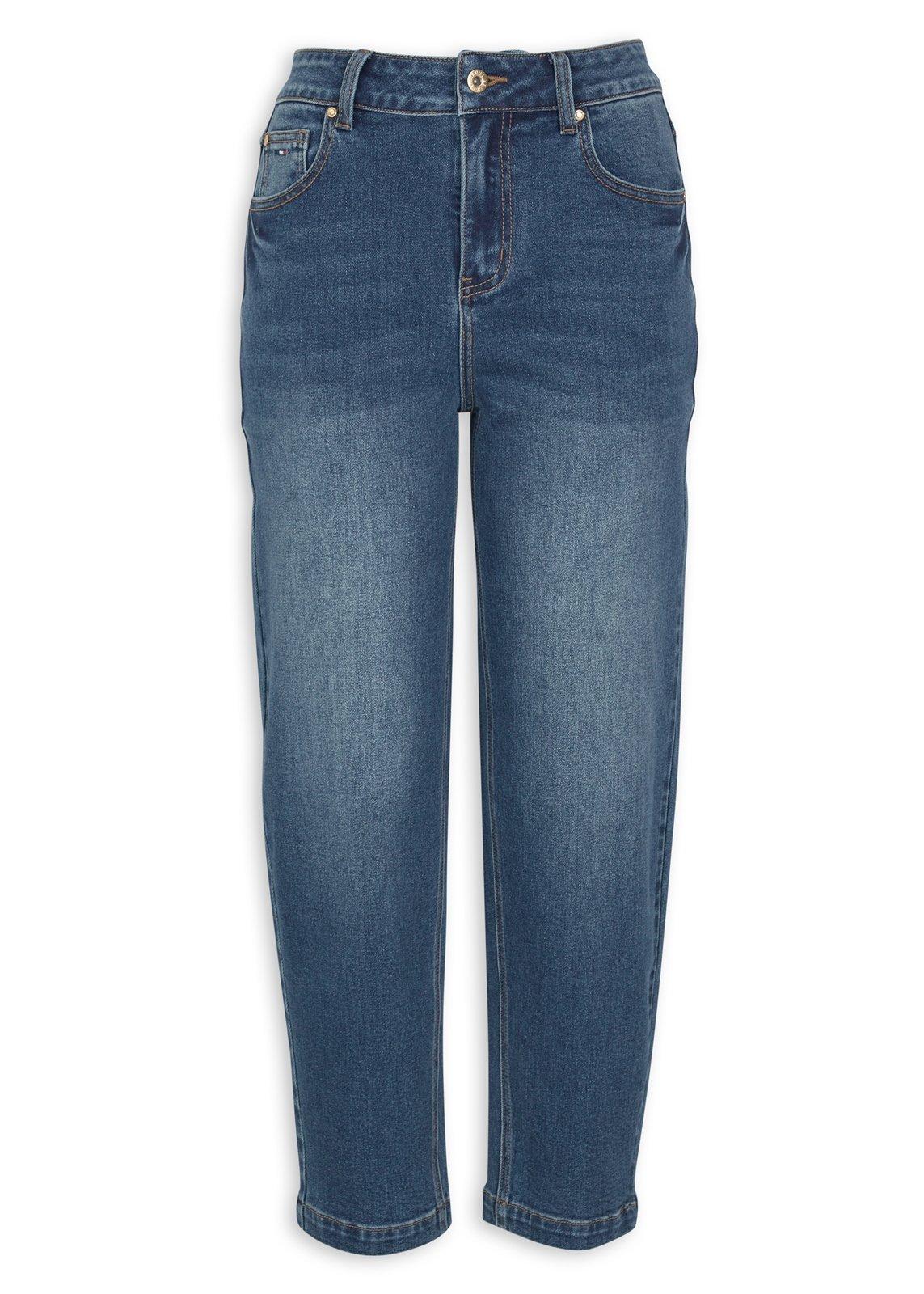 Mid Wash Barrel Jeans (3242648) | Daniel Hechter