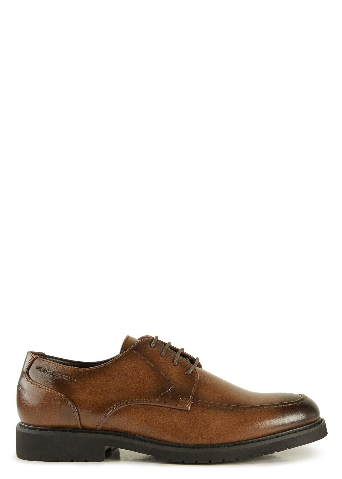 Tan Chunky Lace-up Formal Shoes (3242961) | Daniel Hechter