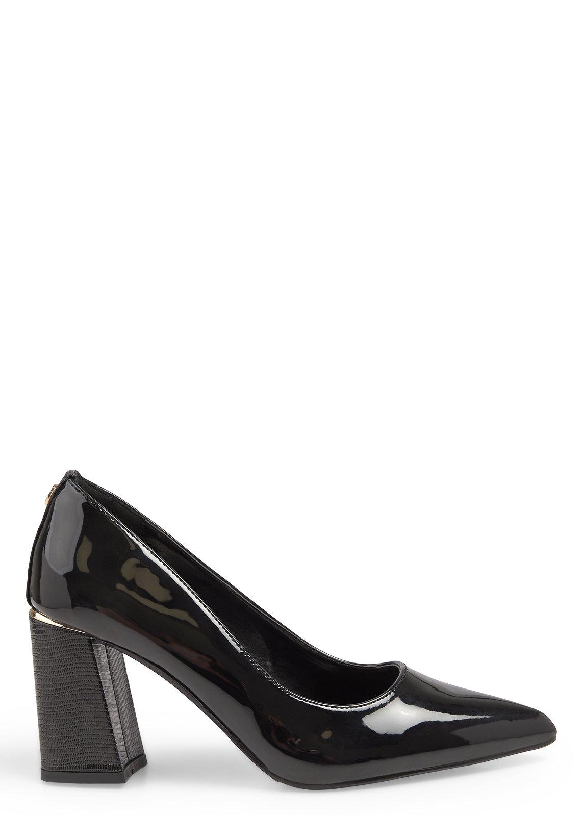 Black Patent Block Heels (3243037) | Daniel Hechter