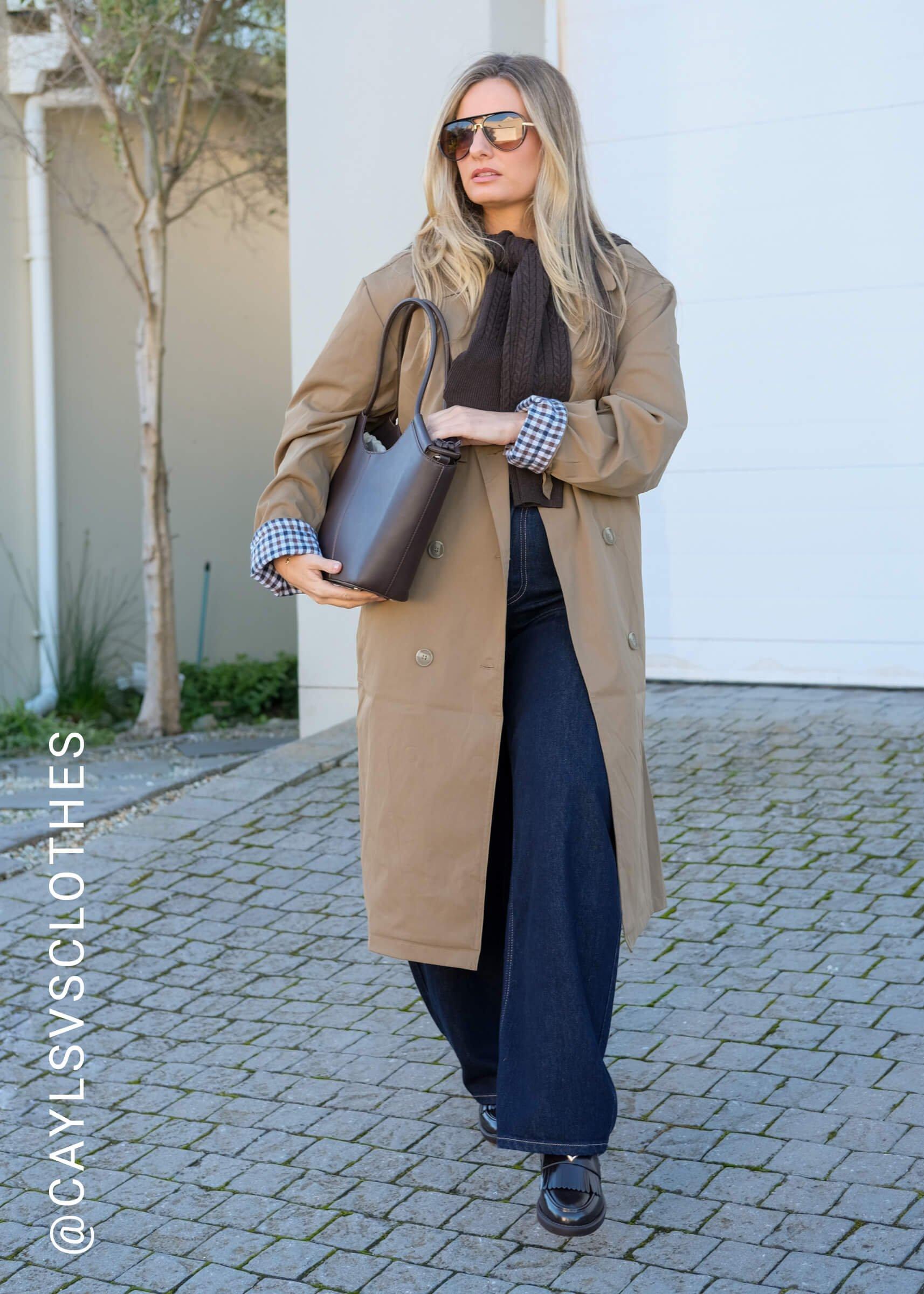 新品未使用品タグ付き TODAYFUL Twill Trench Coat Poly Twill Casual Trench Coat (3243192) | TRS