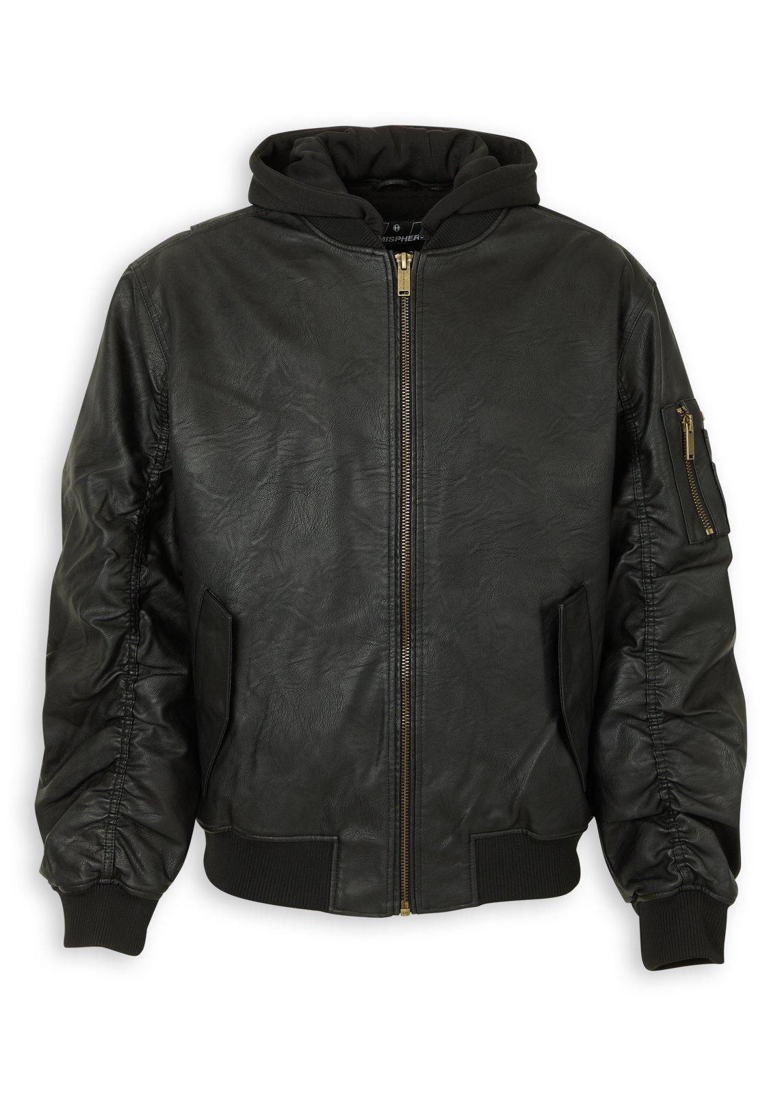 Black Bomber Jacket (3243311) | Hemisphere