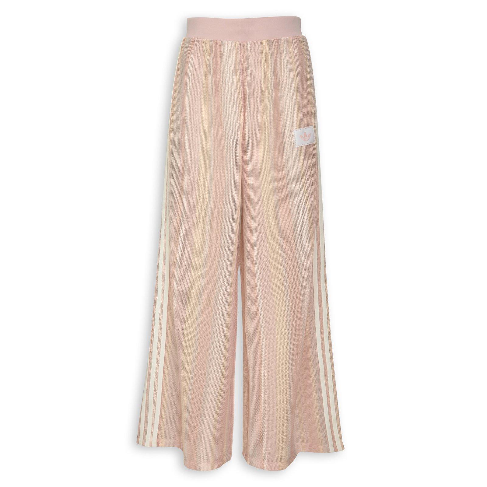Pink Summer Glow Knitted Firebird Track Pants (3243327) | Adidas