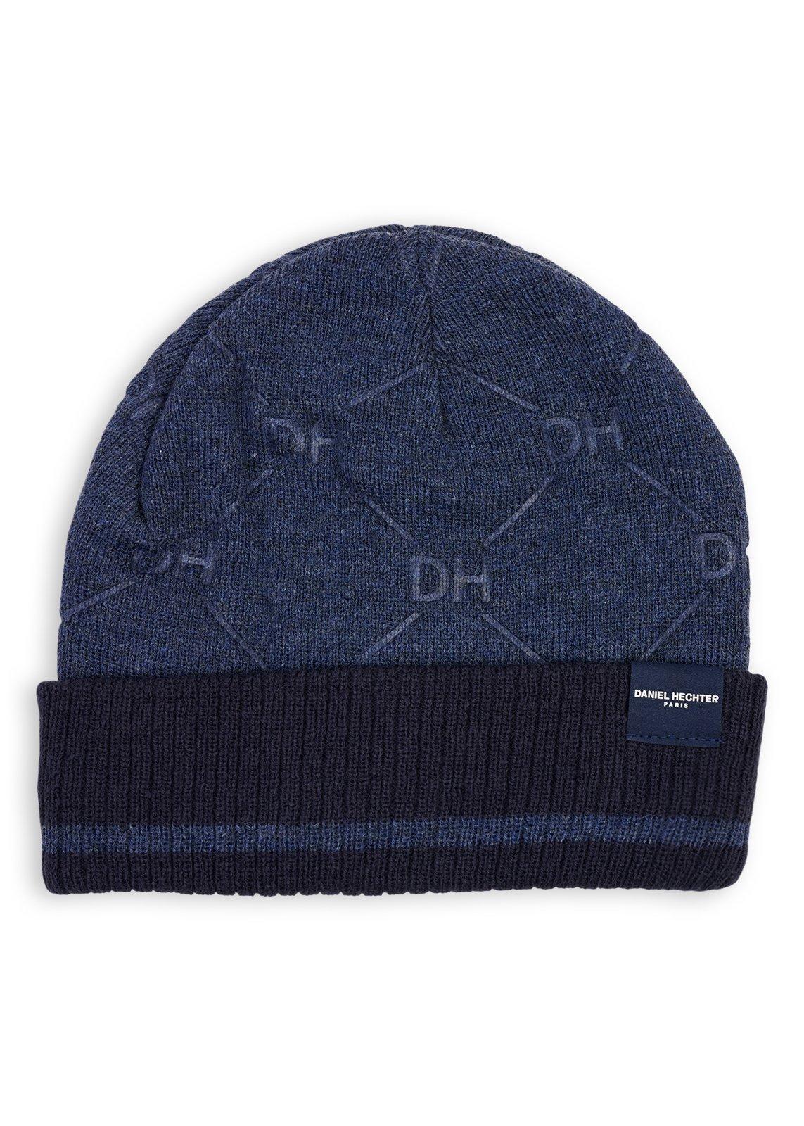 Blue Logo Print Beanie (3243850) | Daniel Hechter