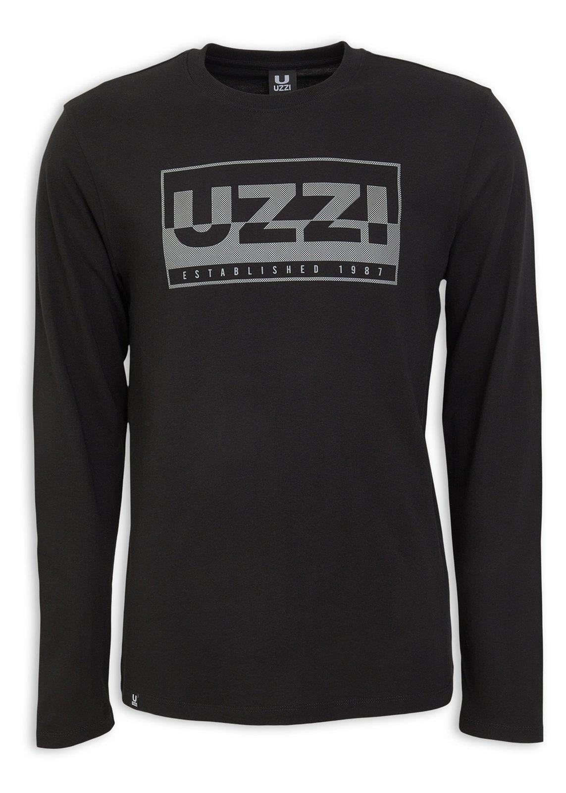 Black Long Sleeve T-shirt (3247234) | UZZI