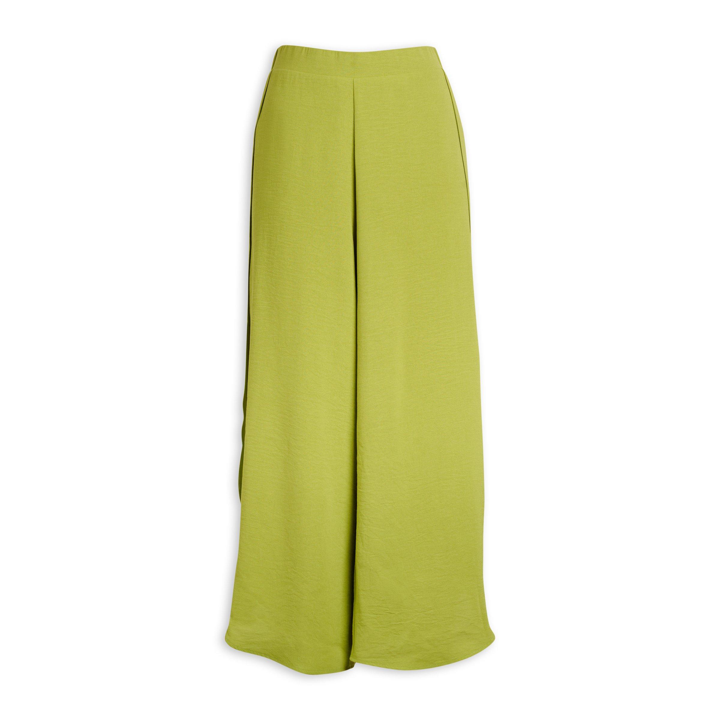 Green Wide Leg Pants (3247816) | Identity