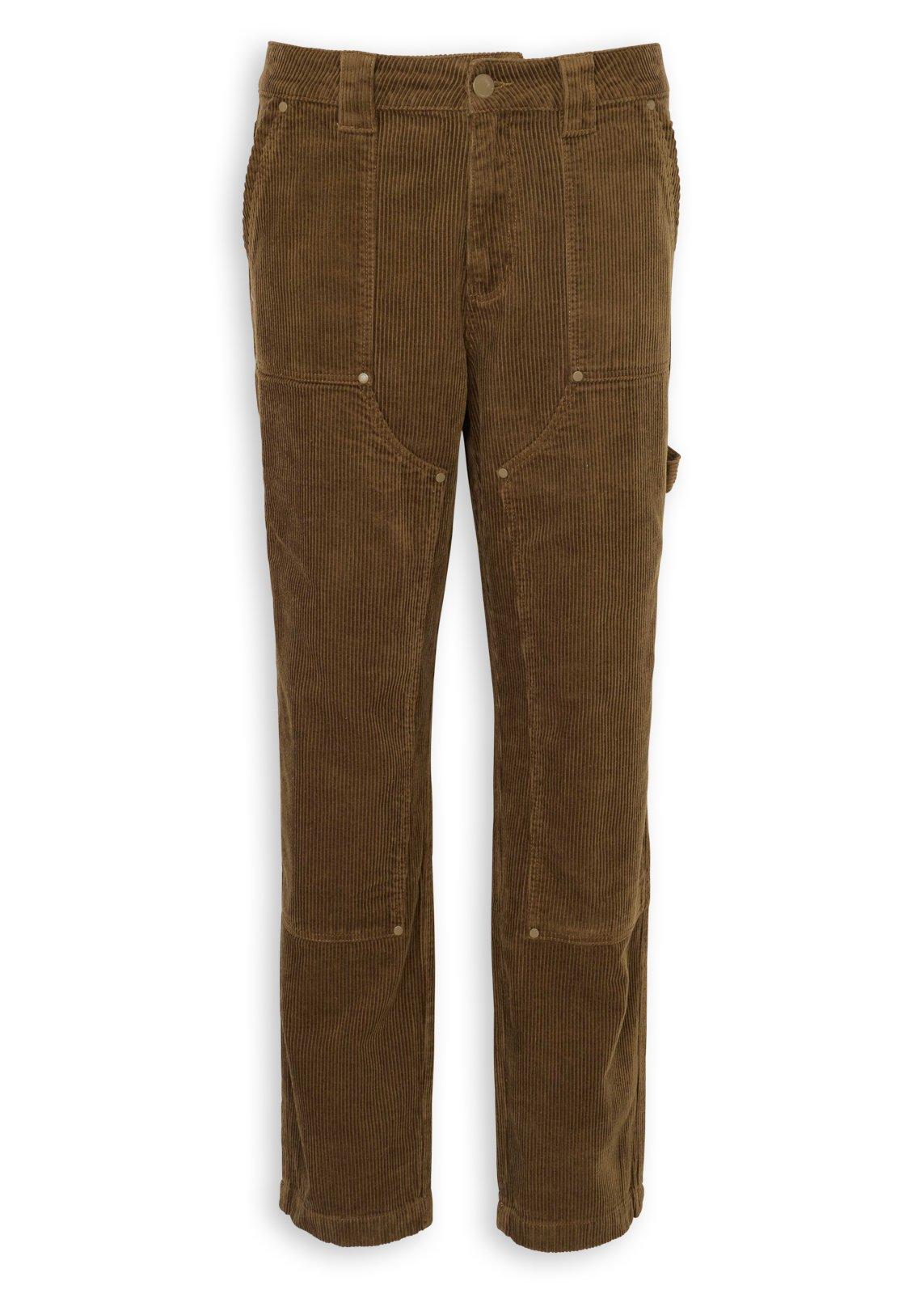 Brown Corduroy Carpenter Pants (3248286) | Hemisphere