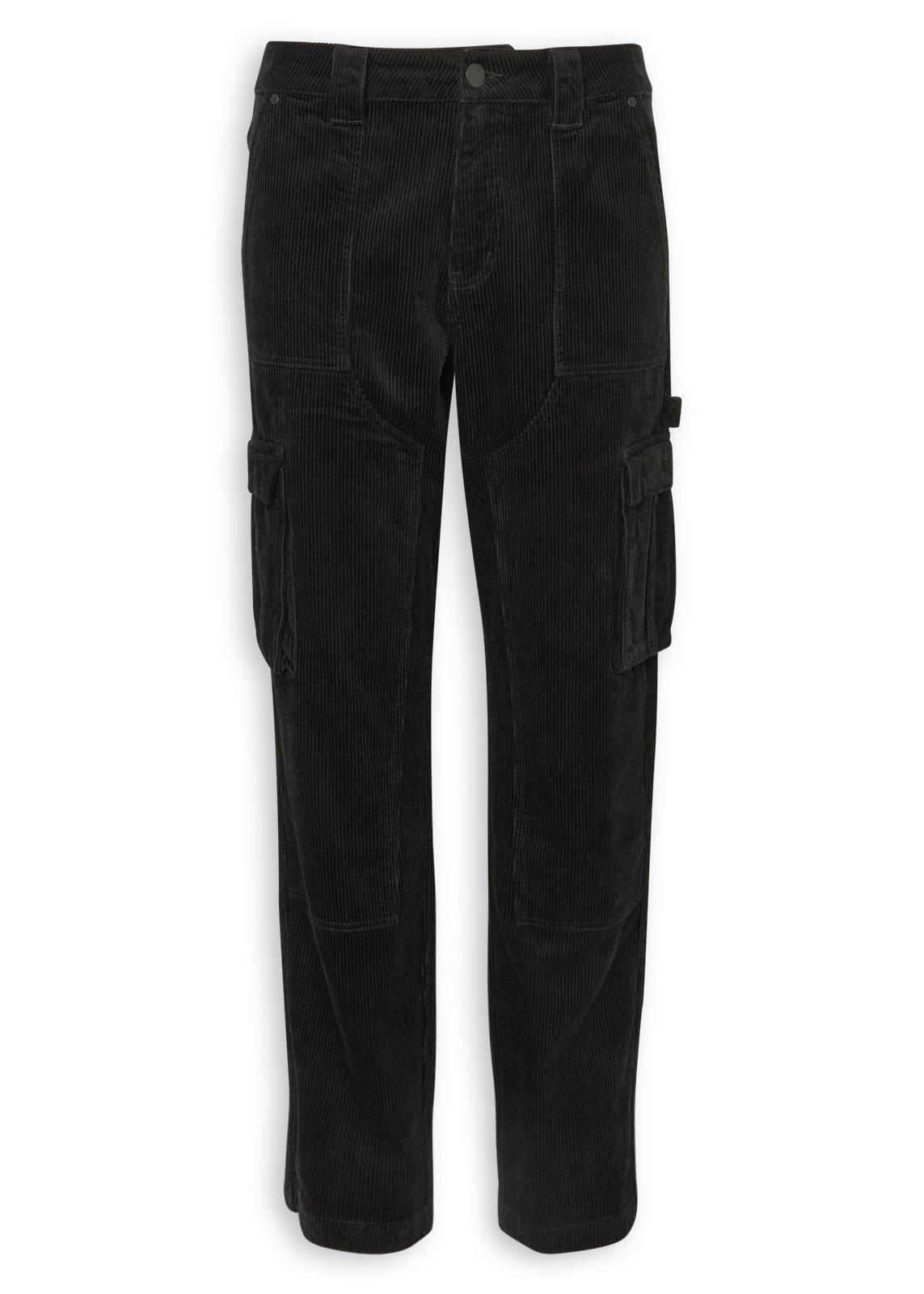 Black Corduroy Carpenter Pants (3248287) | Hemisphere