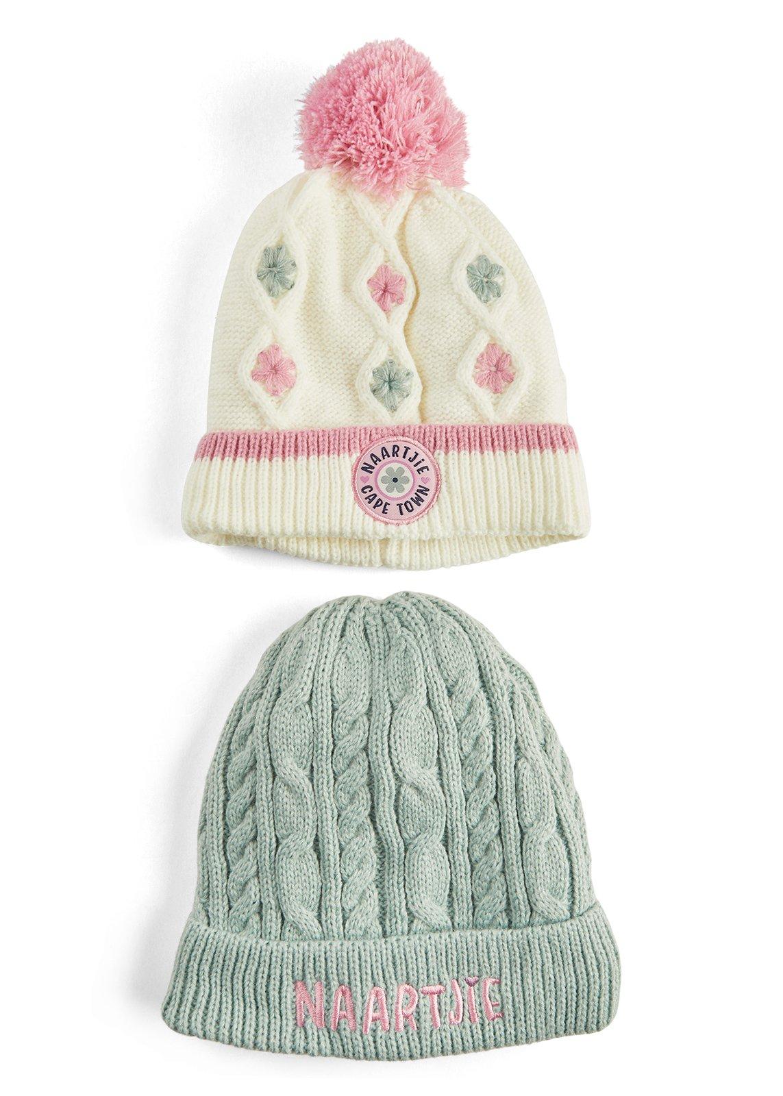 Girls 2-pack Beanies (3249067) | Naartjie