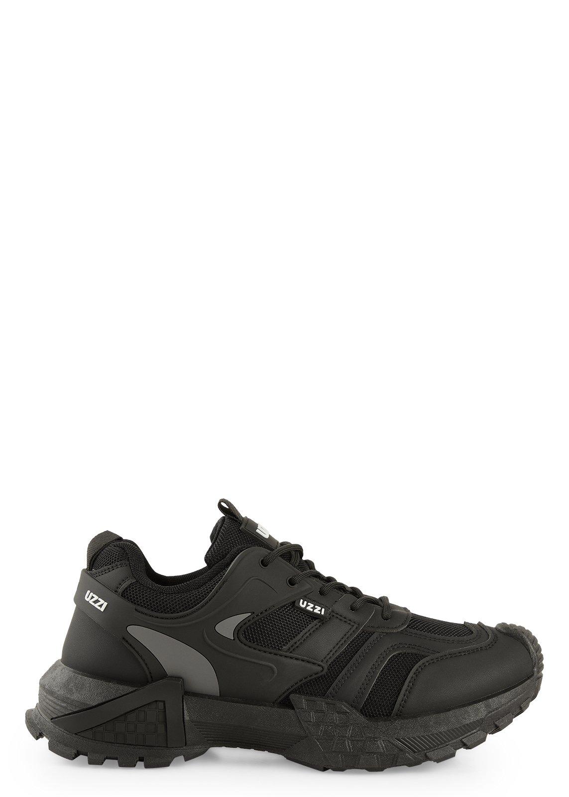 Black Stealth Runner Sneakers (3250485) | UZZI