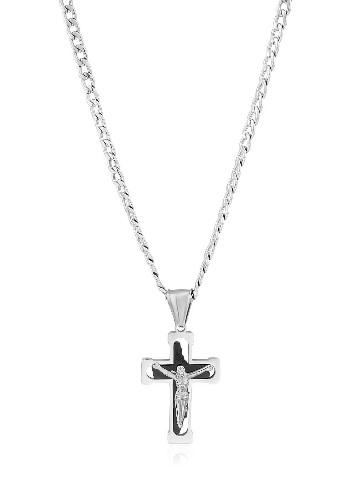 Stainless Steel Black Pendant Chain (3250554) | Stainless Steel