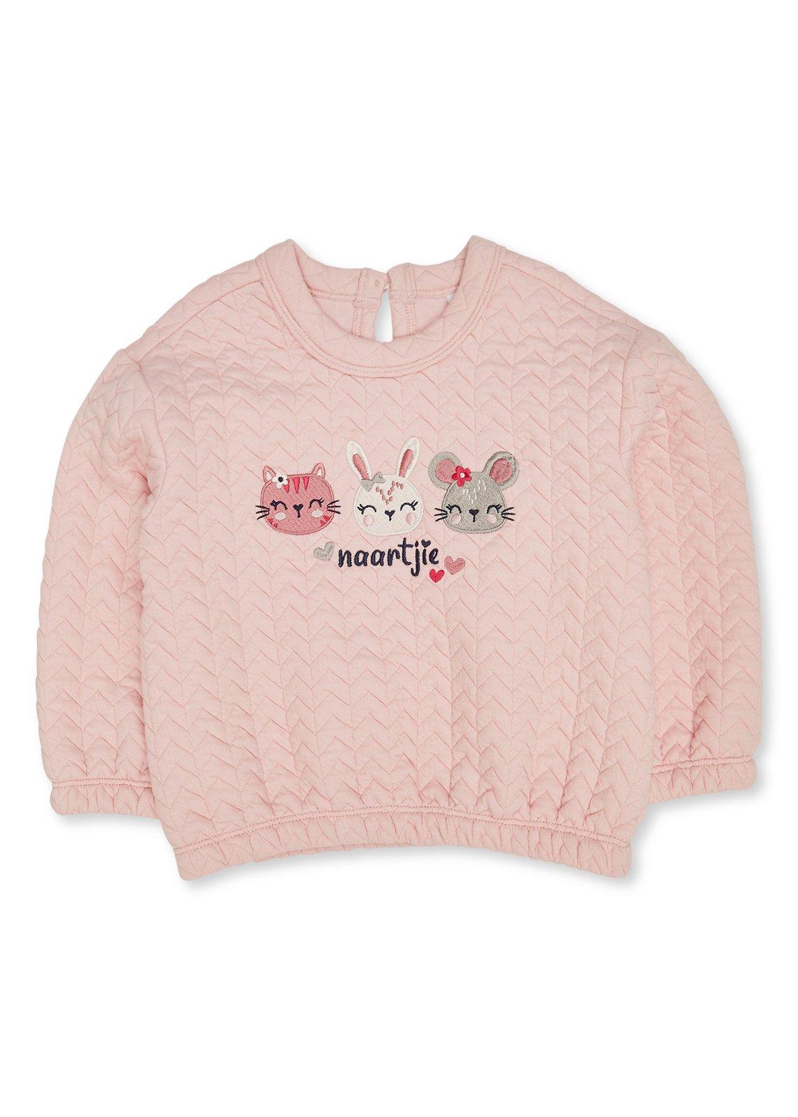 Baby Girls Pink Quilted Sweatshirt (3250643) | Naartjie