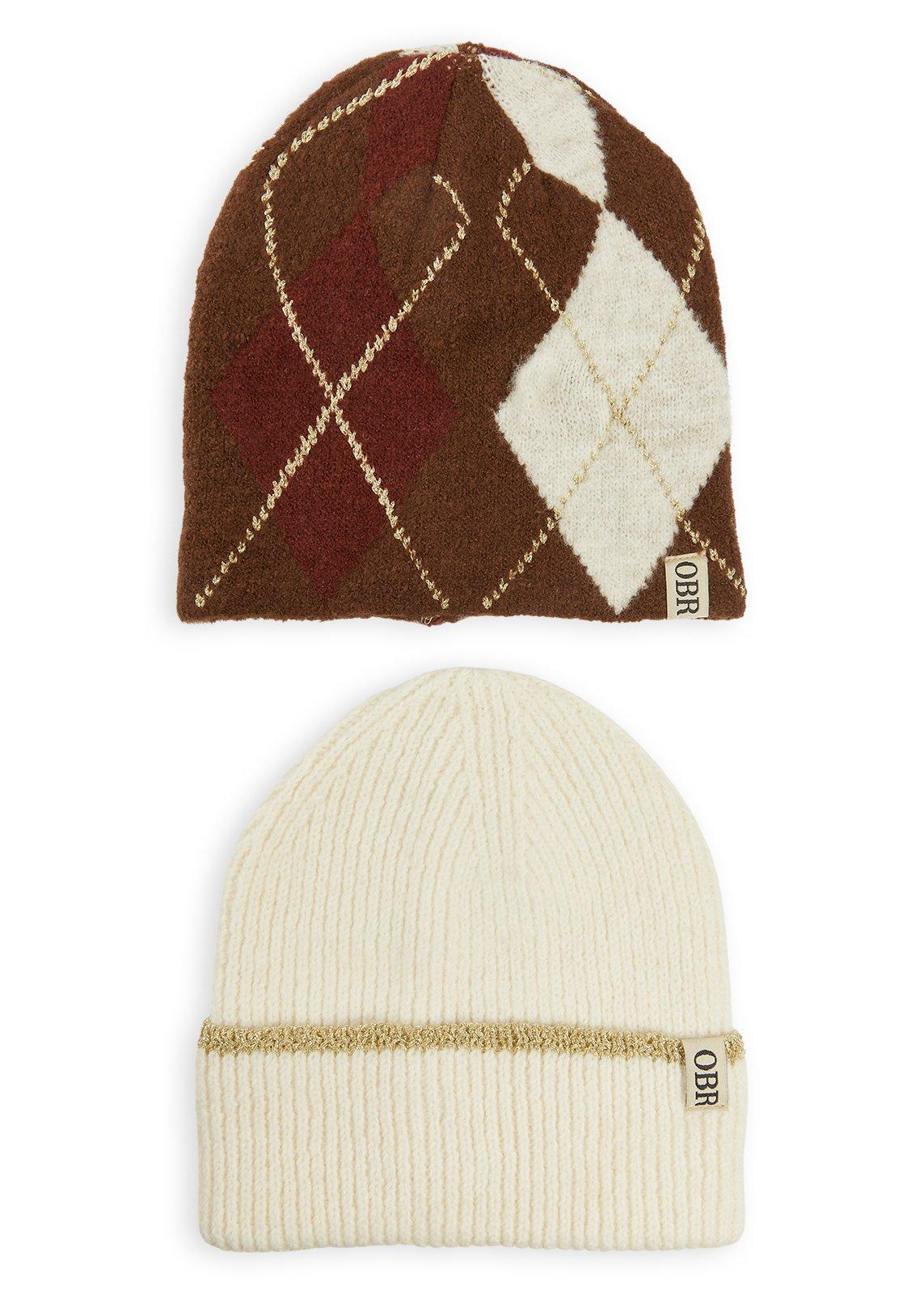 2-Pack Argyle Beanie Set (3250977) | OUTBACK RED