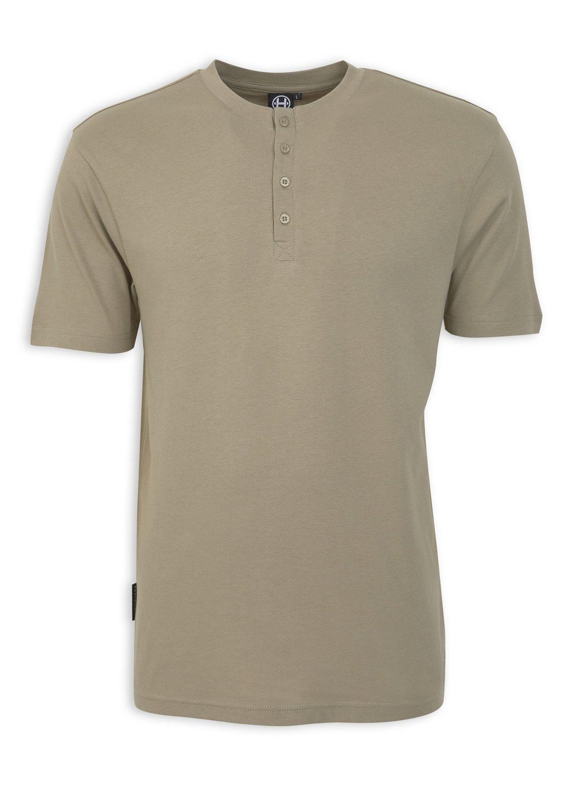 Brown Henley T-shirt (3251127) | Hemisphere