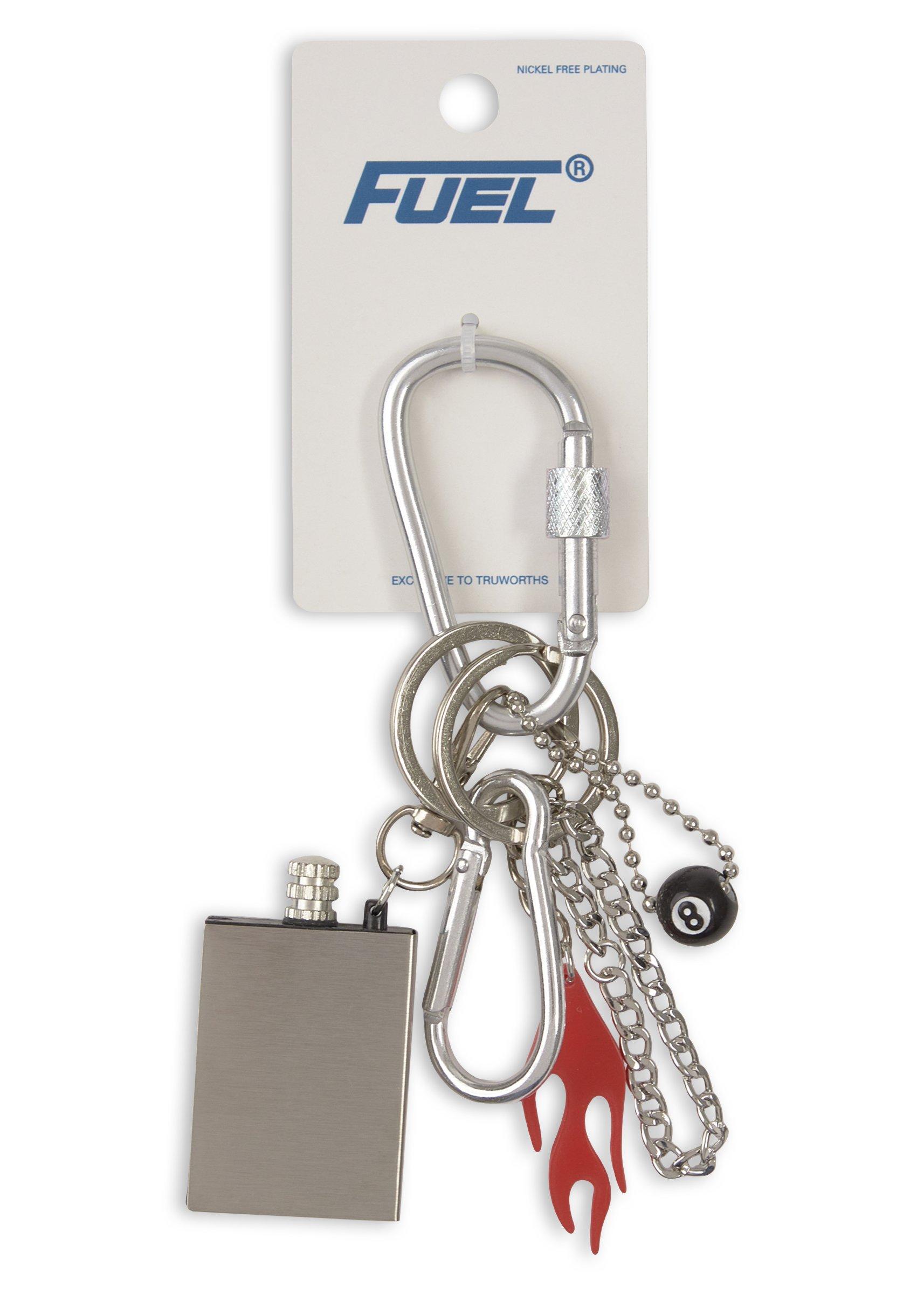 Silver Carabiner Key Chain (3251839) | Fuel