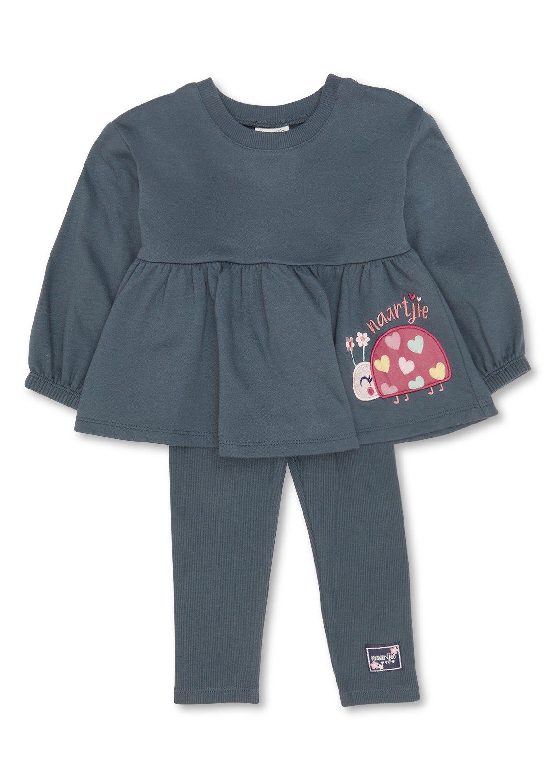 Baby Girls Blue Peplum Top Set (3252501) | Naartjie