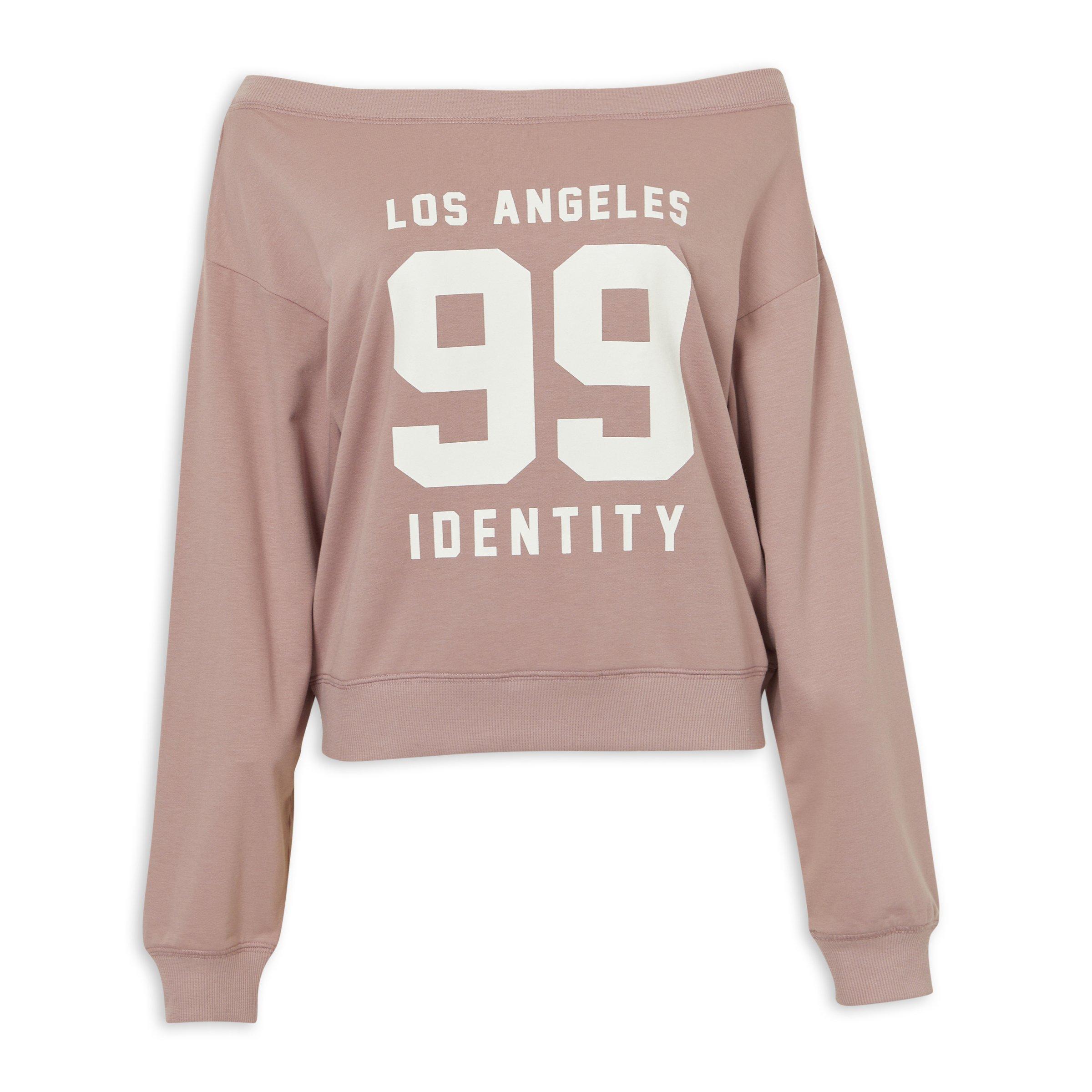トップス zechito MARYVALE Power Shoulder Sweat LA 99 Off-Shoulder Sweatshirt (3252563) | Identity