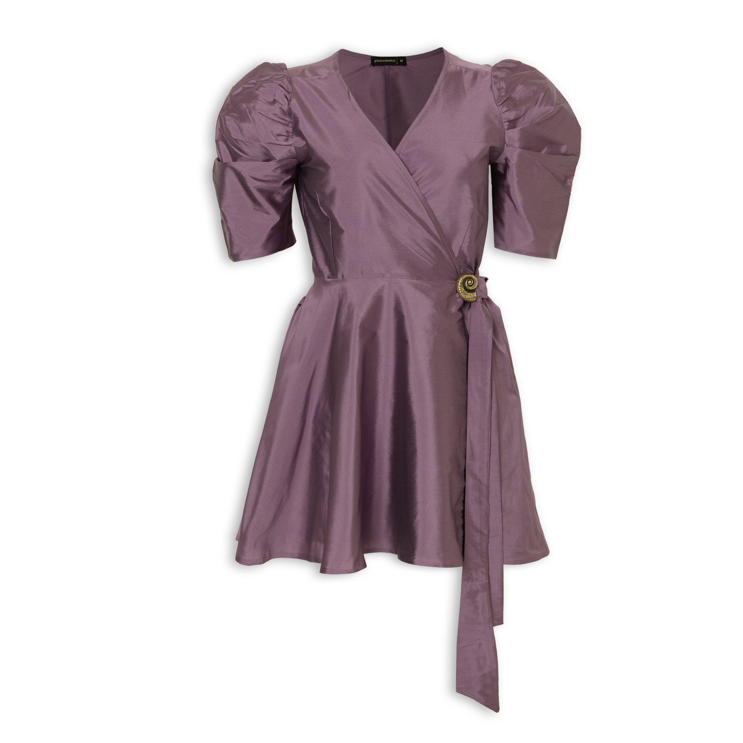 Mauve Taffeta Silk Fabric main image 1