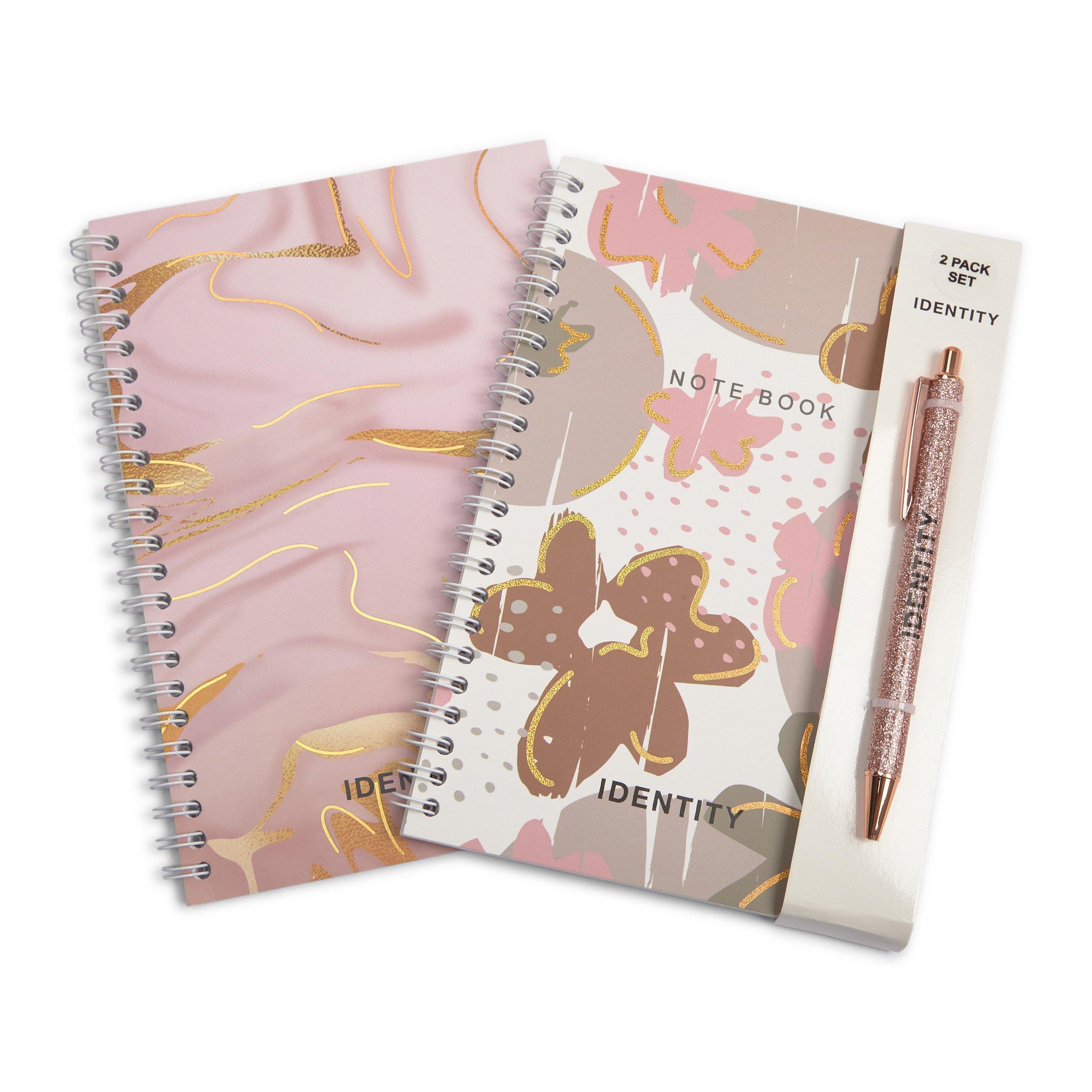 2-pack Floral Notebook and Pen Set (3253064) | Identity