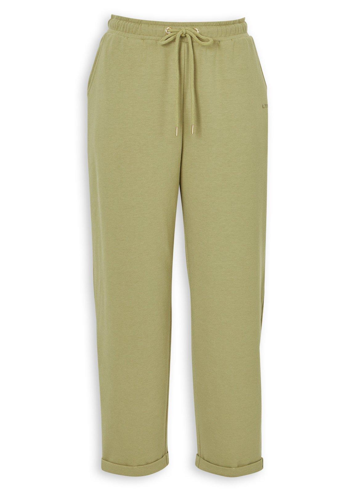 Green Tapered Leg Sweat Pants (3253234) | LTD Woman