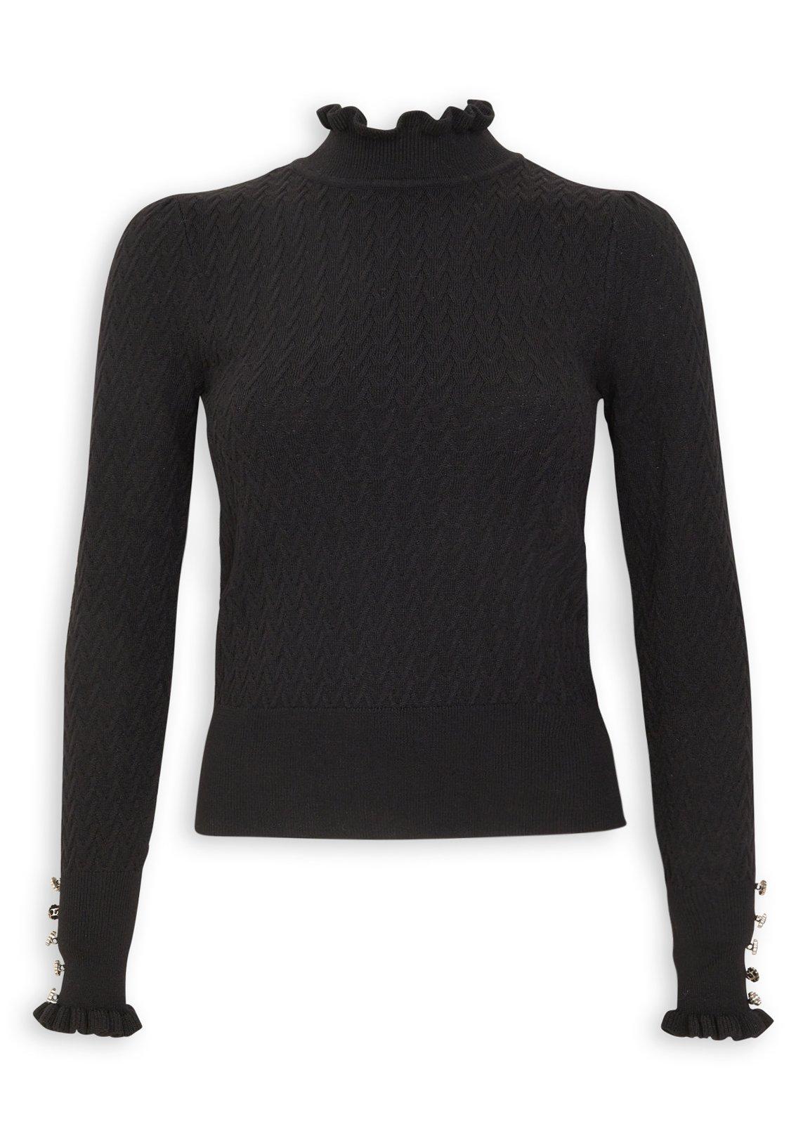 トップス [ABYTS] TURTLE NECK WAFFLE KNIT black Black Stitch Frill Turtle Neck Jersey (3253326) | Truworths
