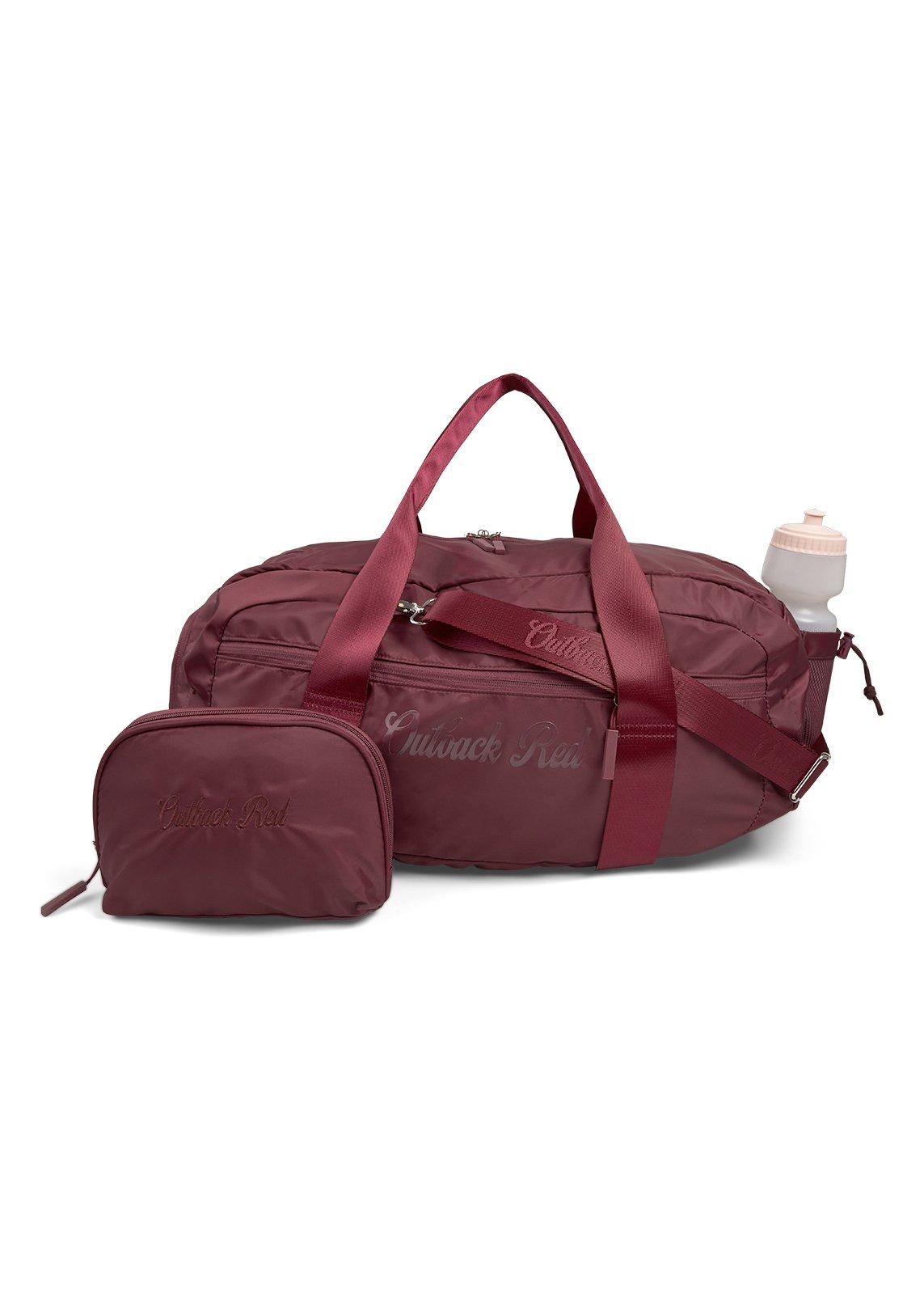 Burgundy Gym Bag with Bottle (3253953) | OUTBACK RED