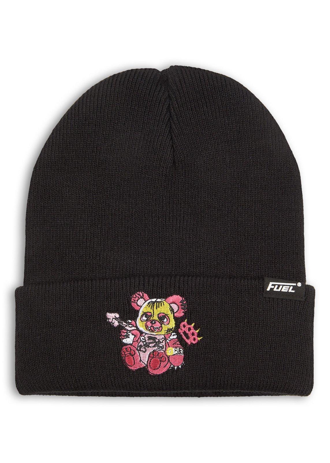 美品 RITSUKOKARITA rich Flower lame beanie Black Embroidered Beanie (3254750) | Fuel