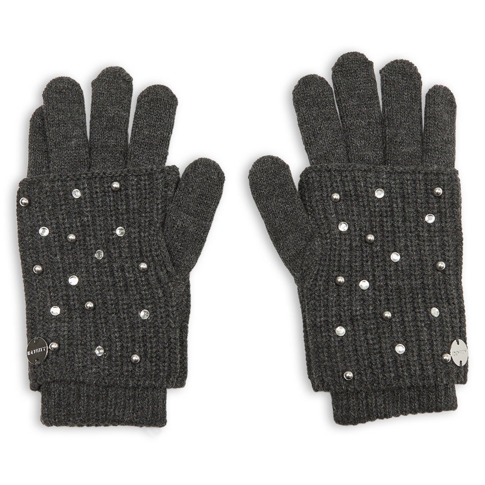 Charcoal Knit Gloves (3256058) | Identity