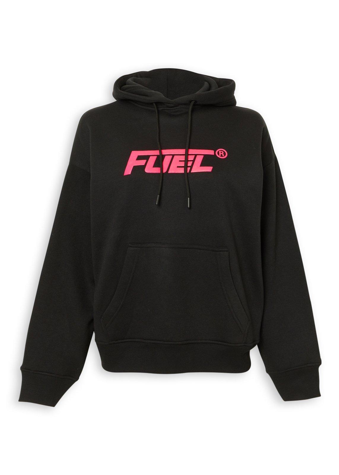ジュン様AKTR LOGO SWEAT PULLOVER HOODIE L Black & Pink Branded Hoodie (3257361) | Fuel