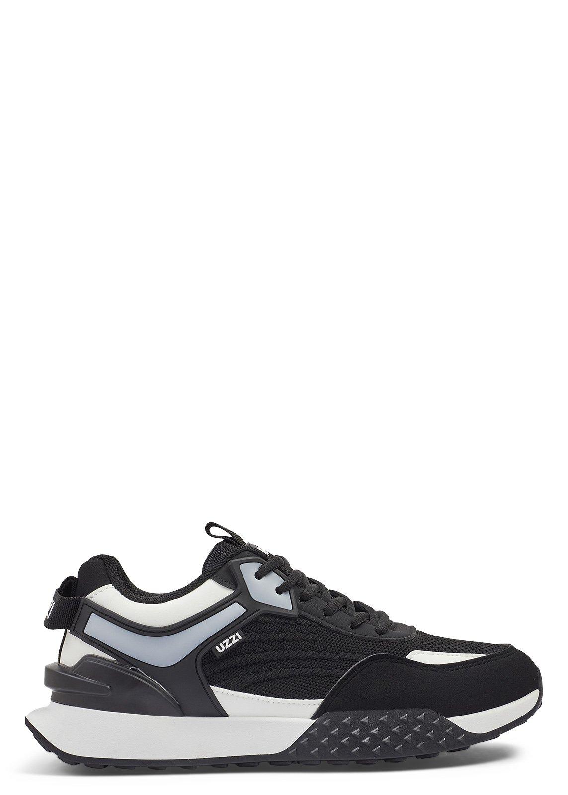 RURU☆ Black and Grey Runner Sneakers (3259897) | UZZI