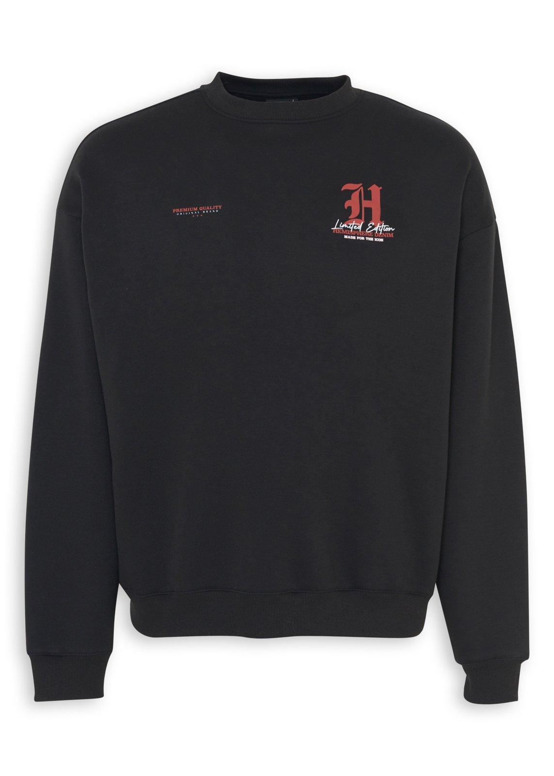 トップス TELMA Embroidered Sweatshirt Black Sweatshirt (3260388) | Hemisphere