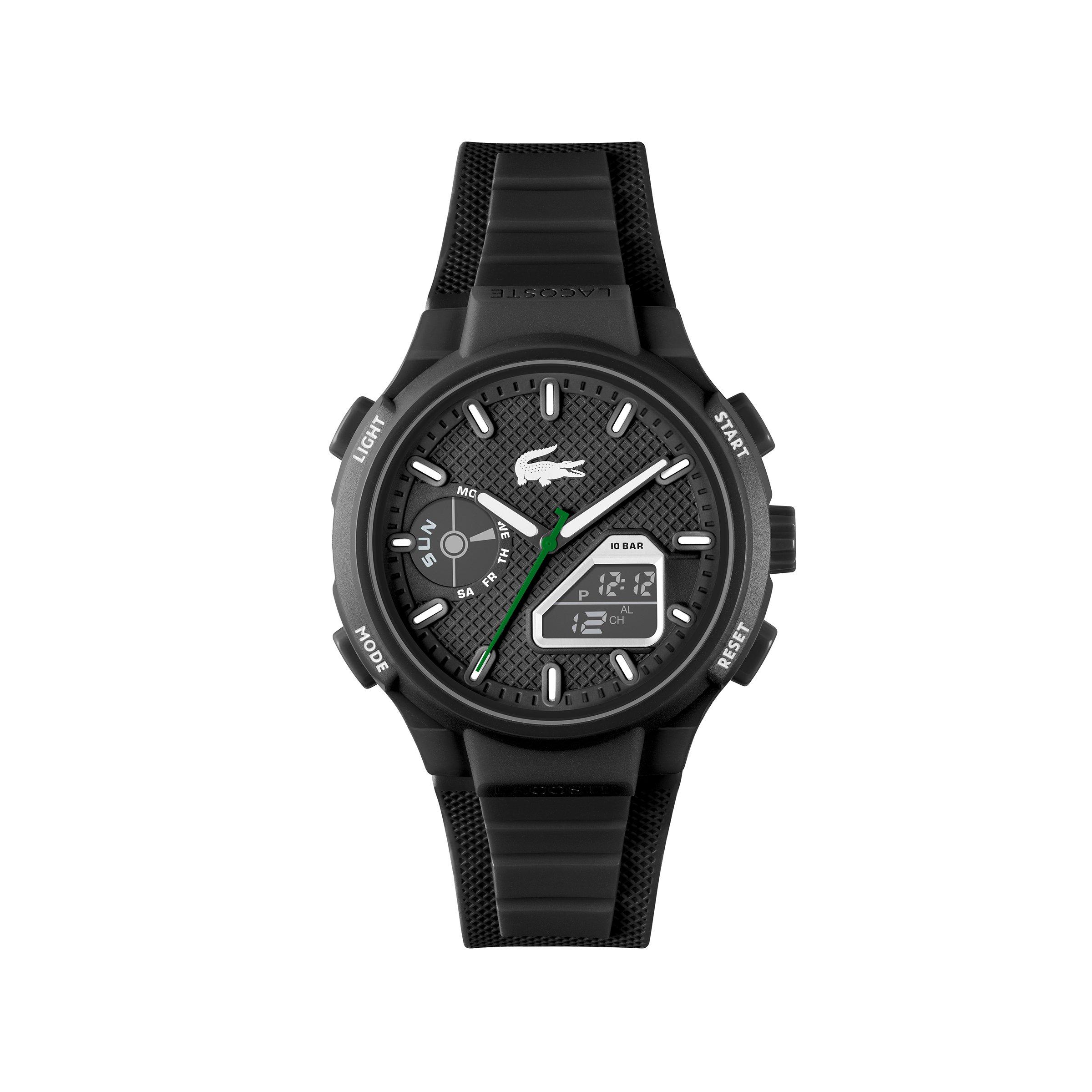 Black Analog and Digital Watch (3260960) | Lacoste