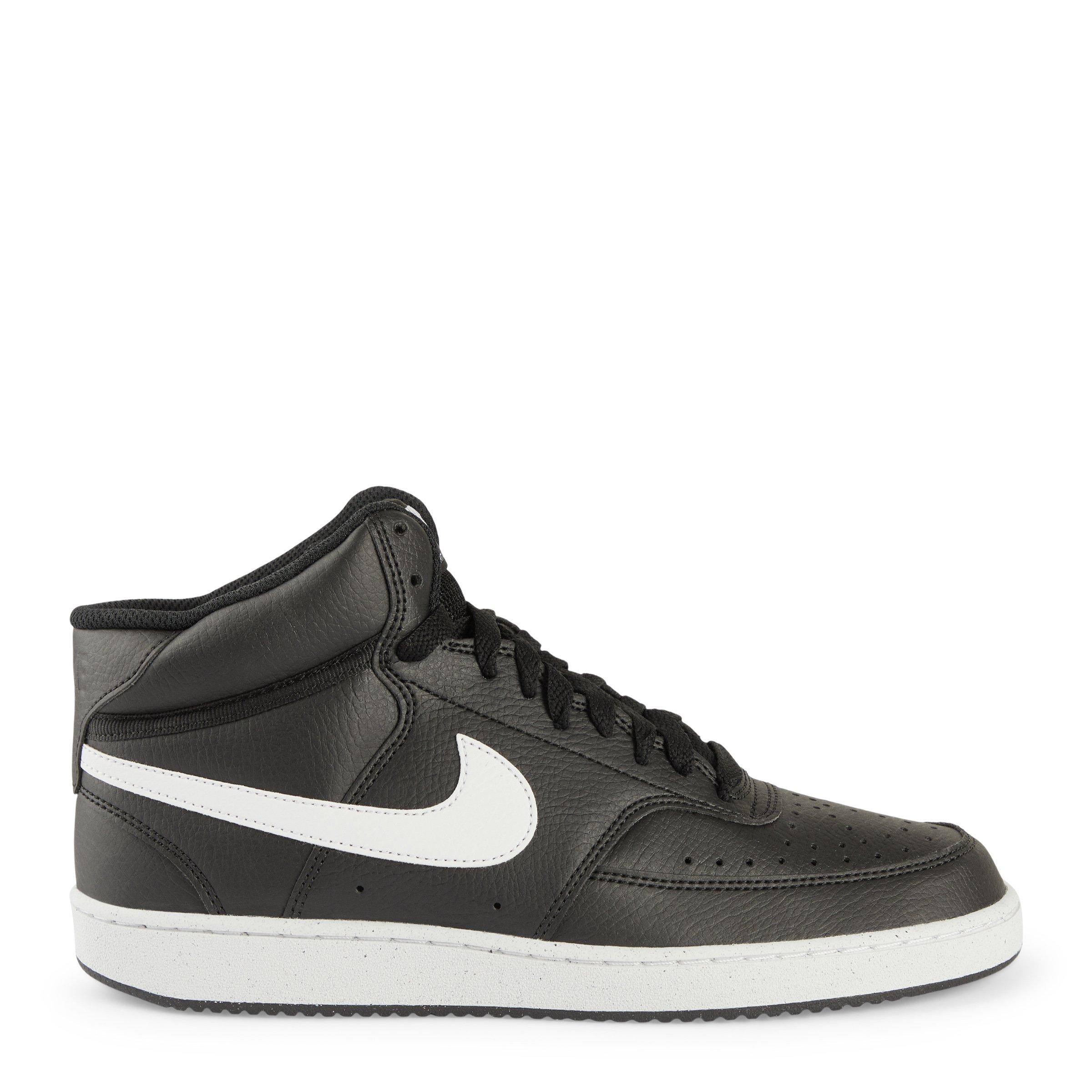Black Court Vision Mid Next Nature Sneakers (3261576) | Nike