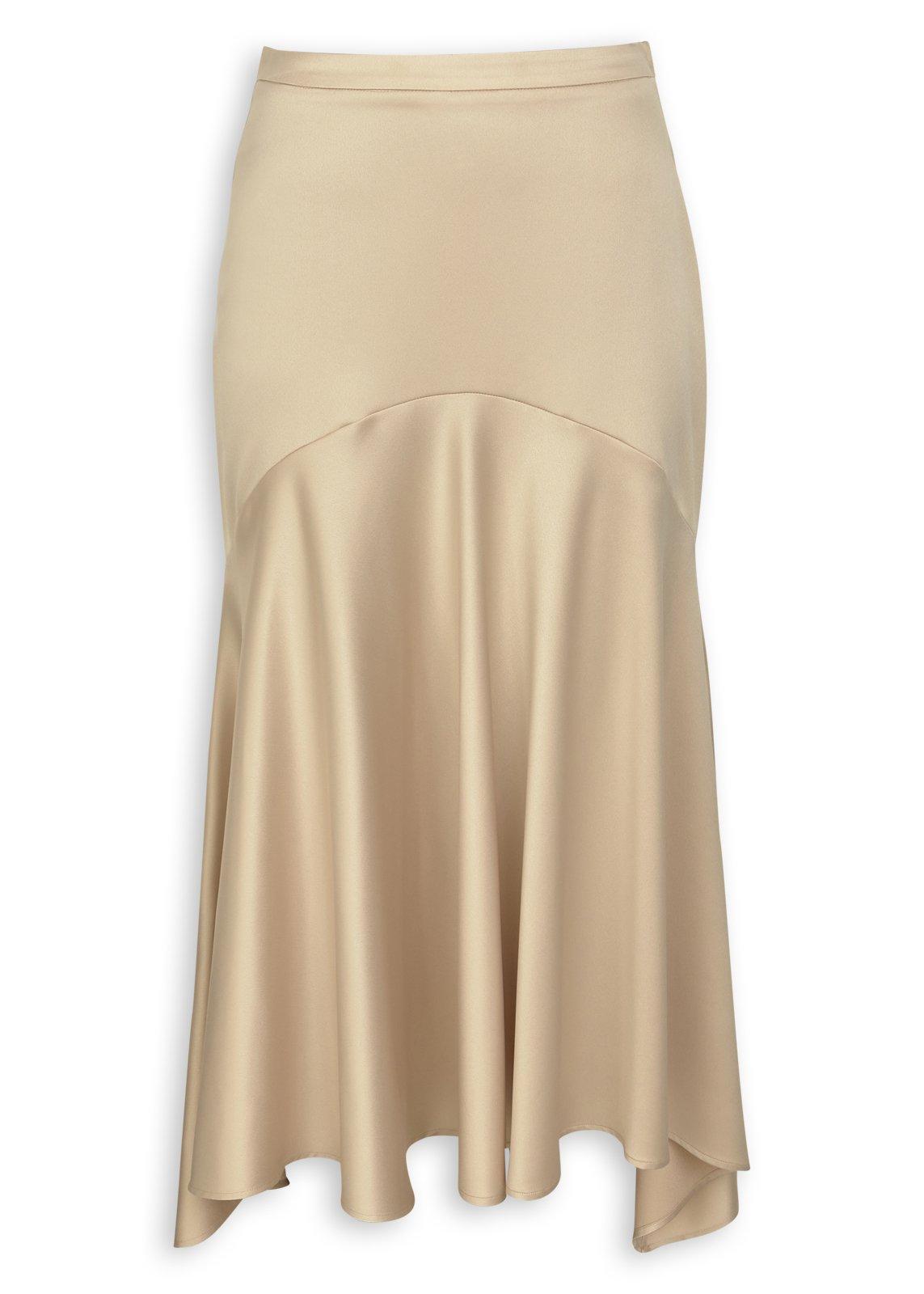 Beige Satin Slip Skirt (3264796) | Truworths