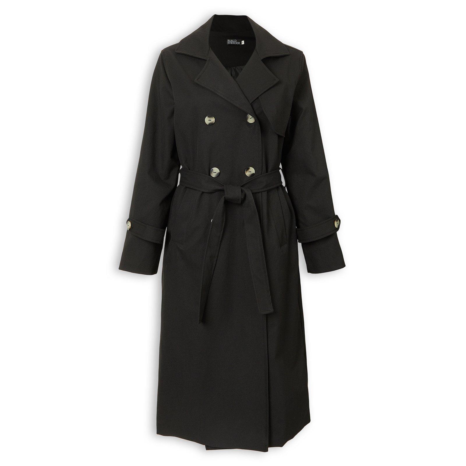 ジャケット・アウター melt the lady wide trench coat Black Trench Coat (3265185) | Ruald Rheeder Ladies