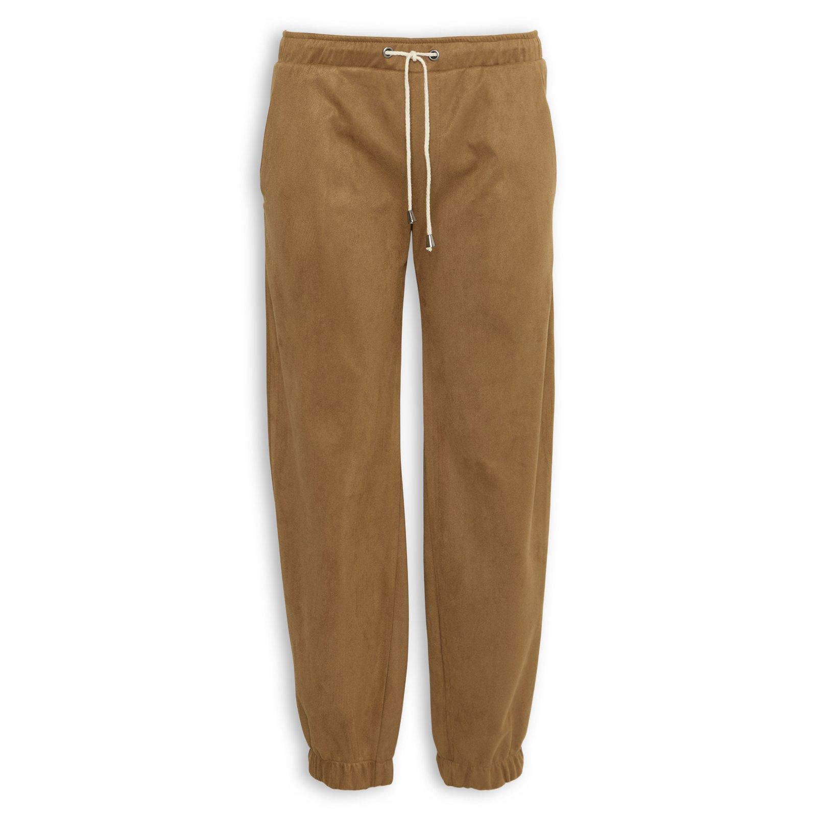 Camel Suede Pants (3275041) | Jock