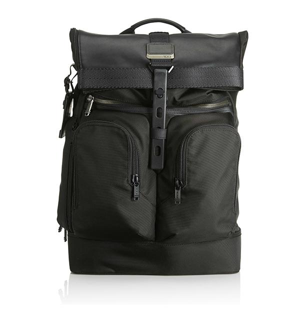 tumi roll top backpack